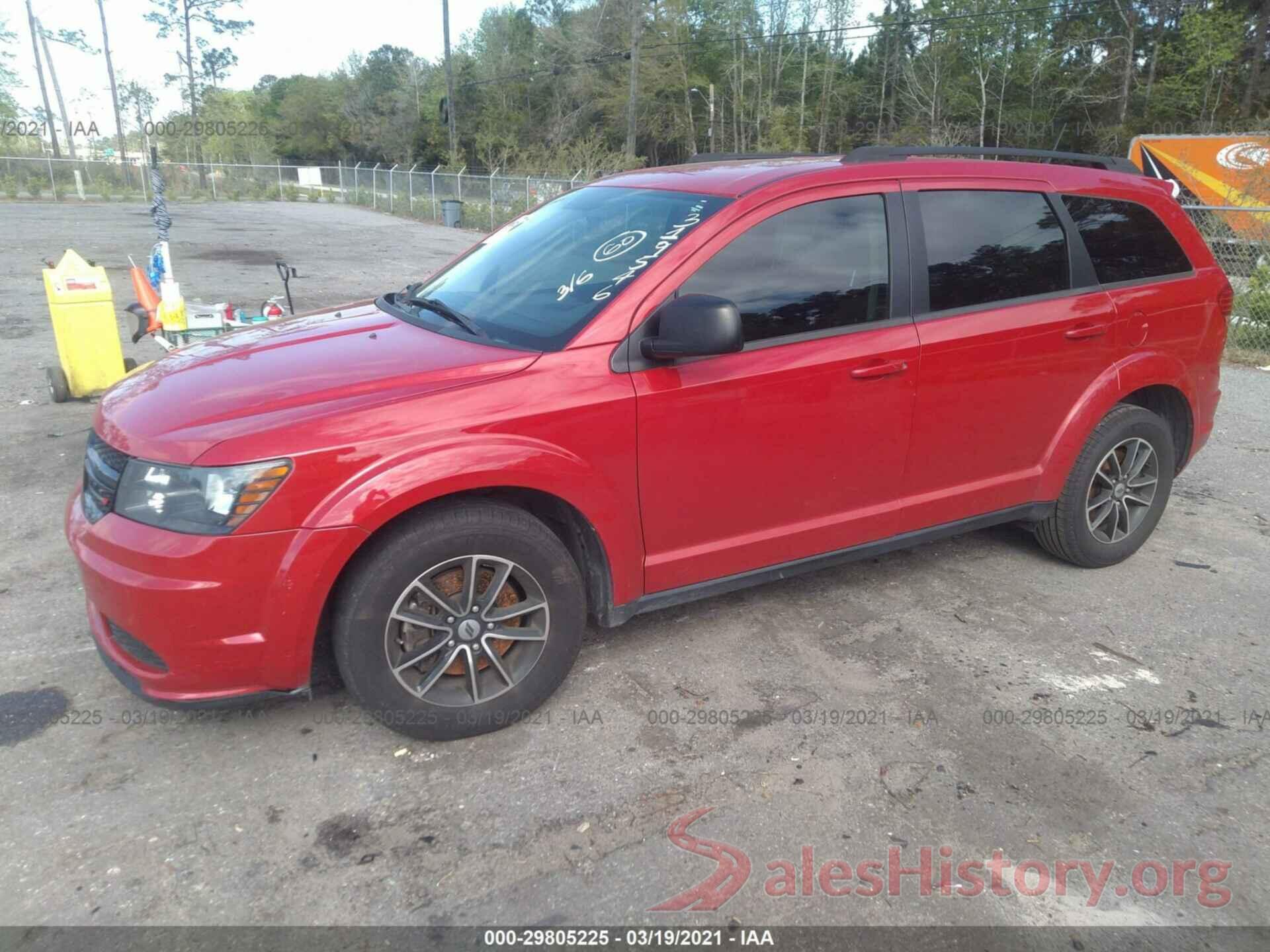 3C4PDCAB3JT319546 2018 DODGE JOURNEY