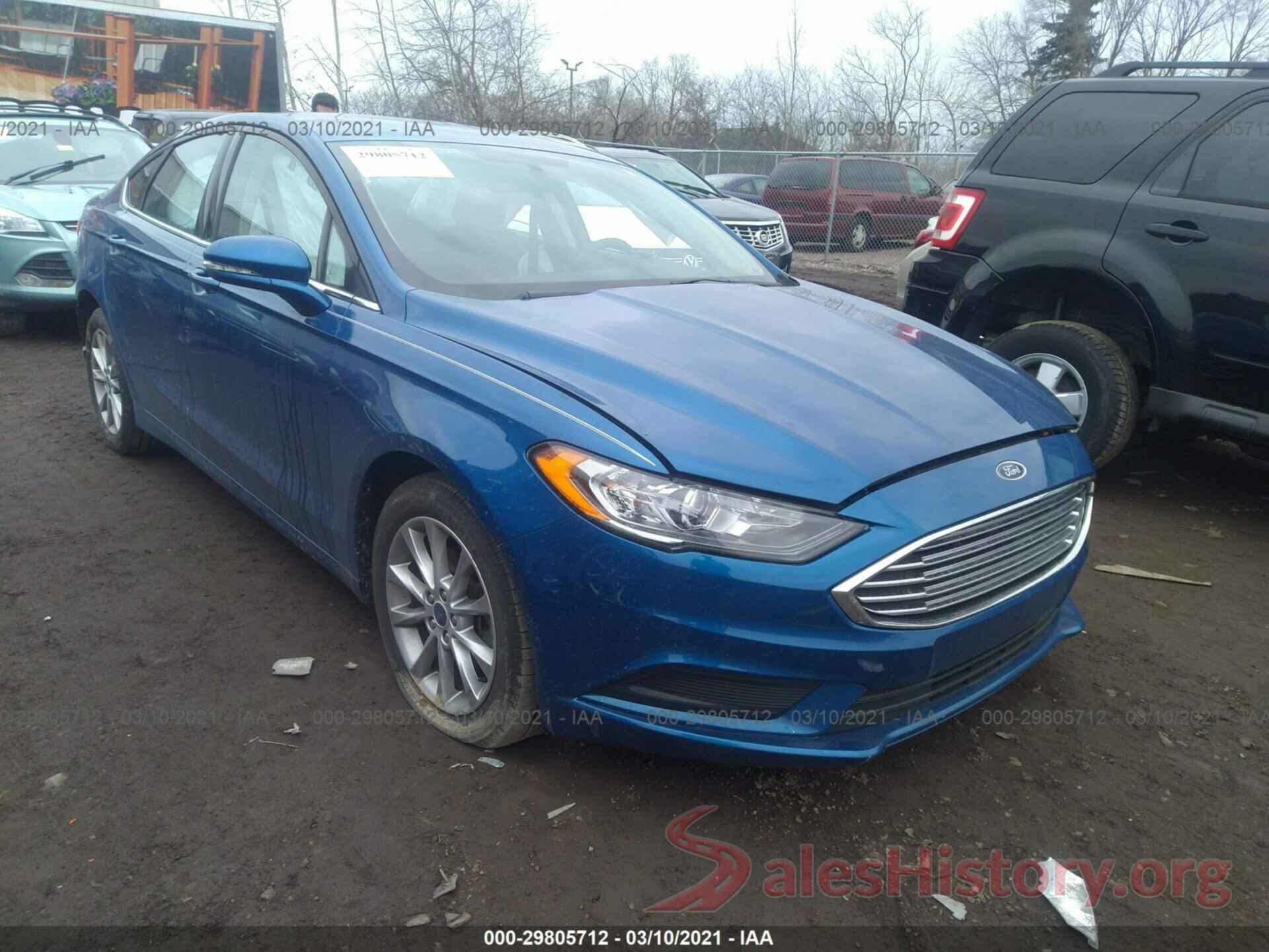 3FA6P0H74HR199711 2017 FORD FUSION