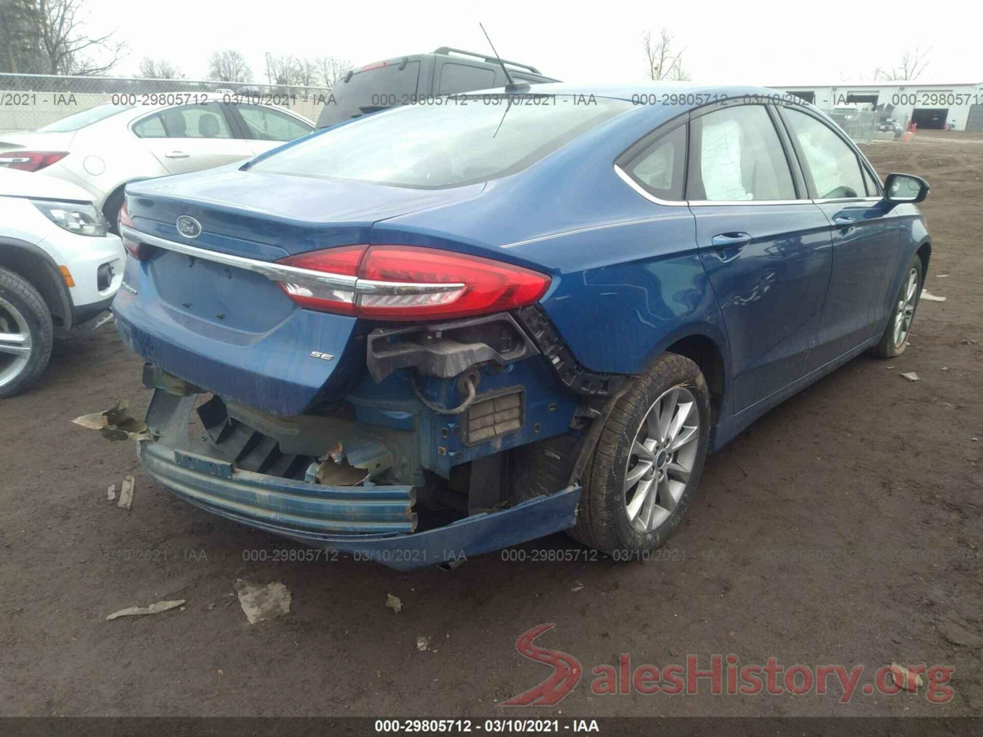 3FA6P0H74HR199711 2017 FORD FUSION