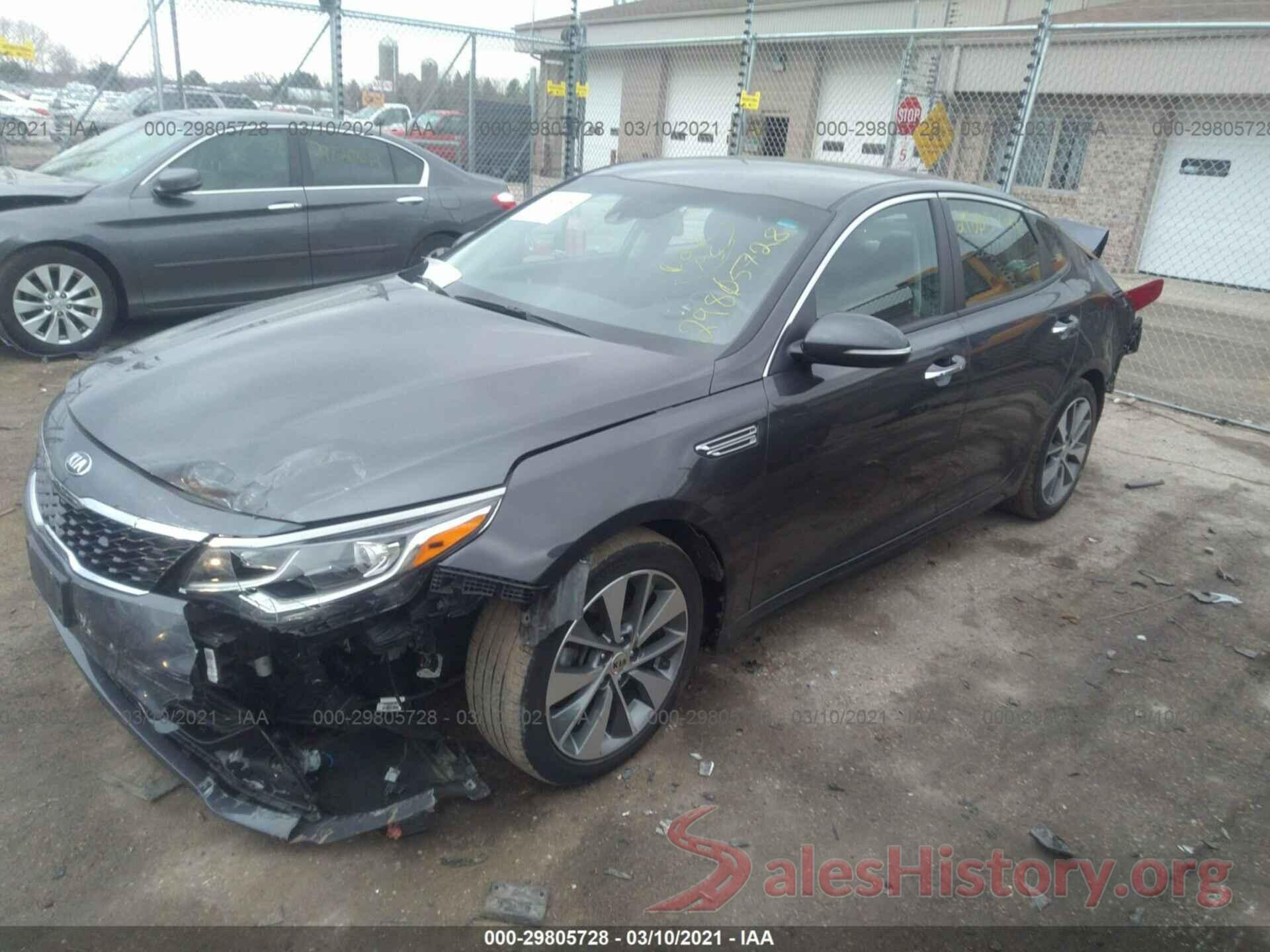 5XXGT4L38KG282540 2019 KIA OPTIMA