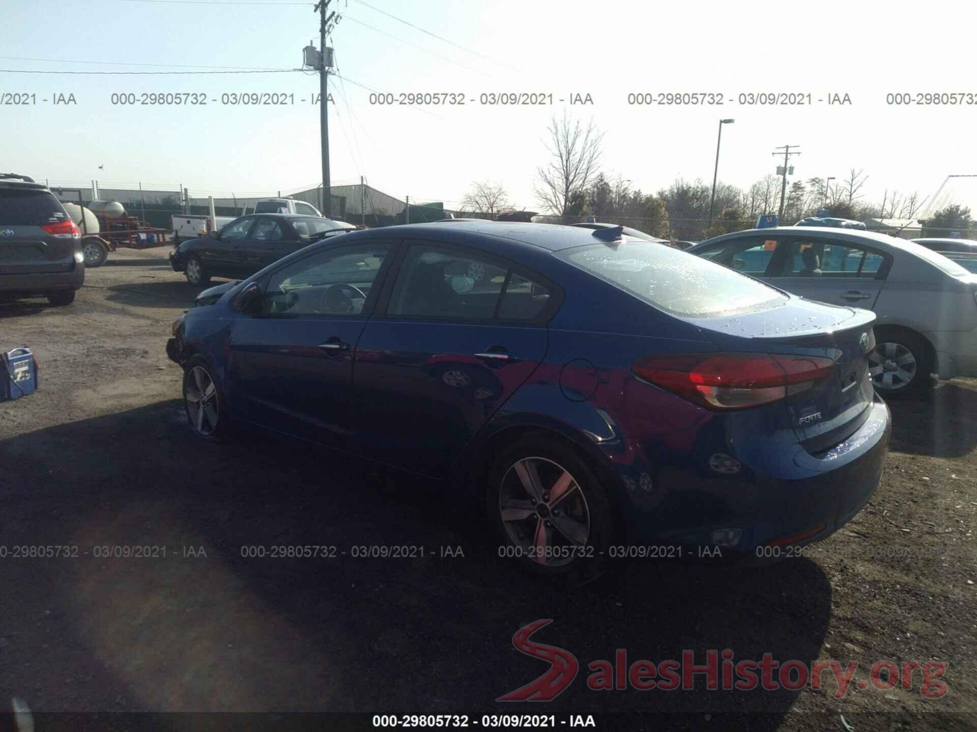 3KPFL4A76JE200507 2018 KIA FORTE