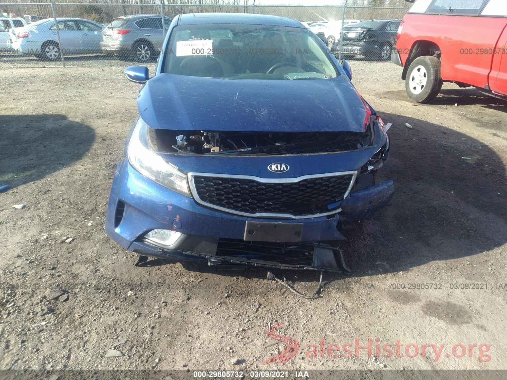 3KPFL4A76JE200507 2018 KIA FORTE