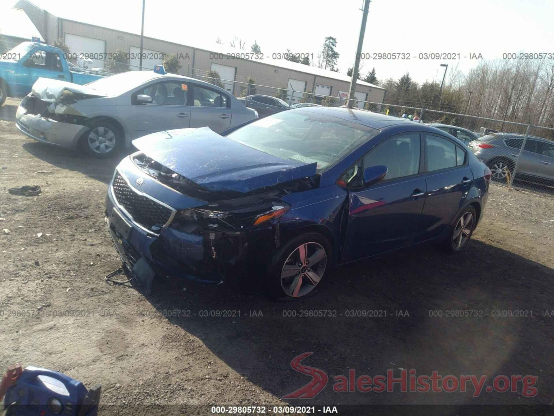 3KPFL4A76JE200507 2018 KIA FORTE