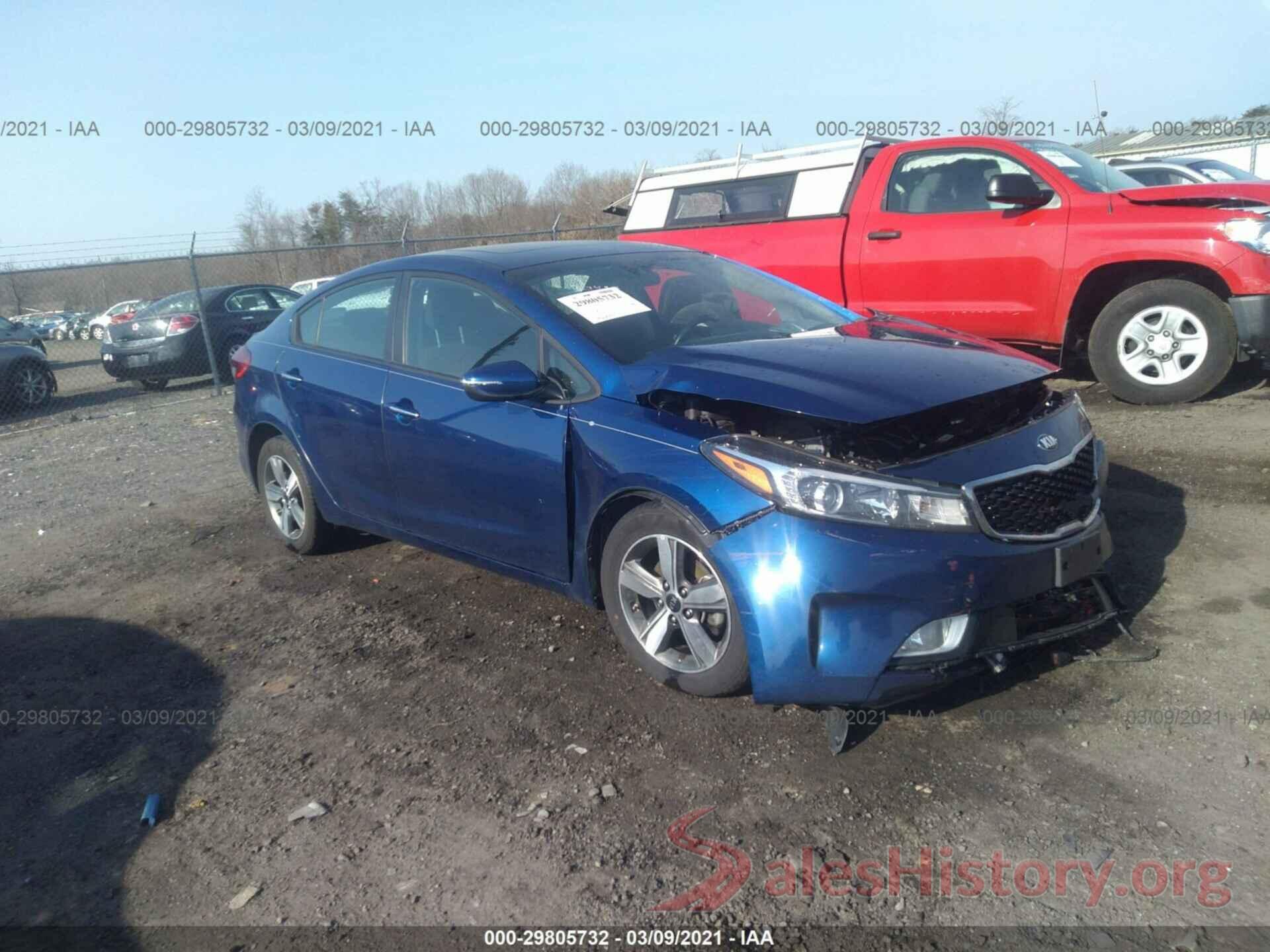 3KPFL4A76JE200507 2018 KIA FORTE