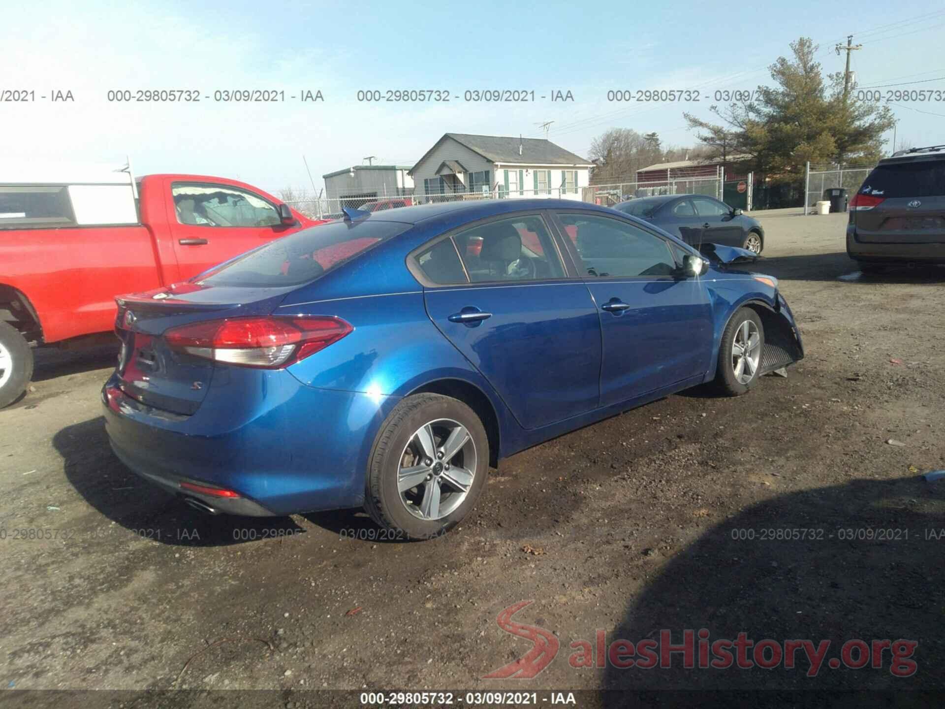 3KPFL4A76JE200507 2018 KIA FORTE