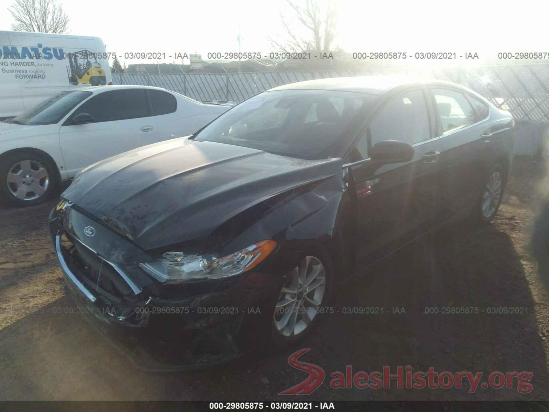 3FA6P0HD9LR129507 2020 FORD FUSION