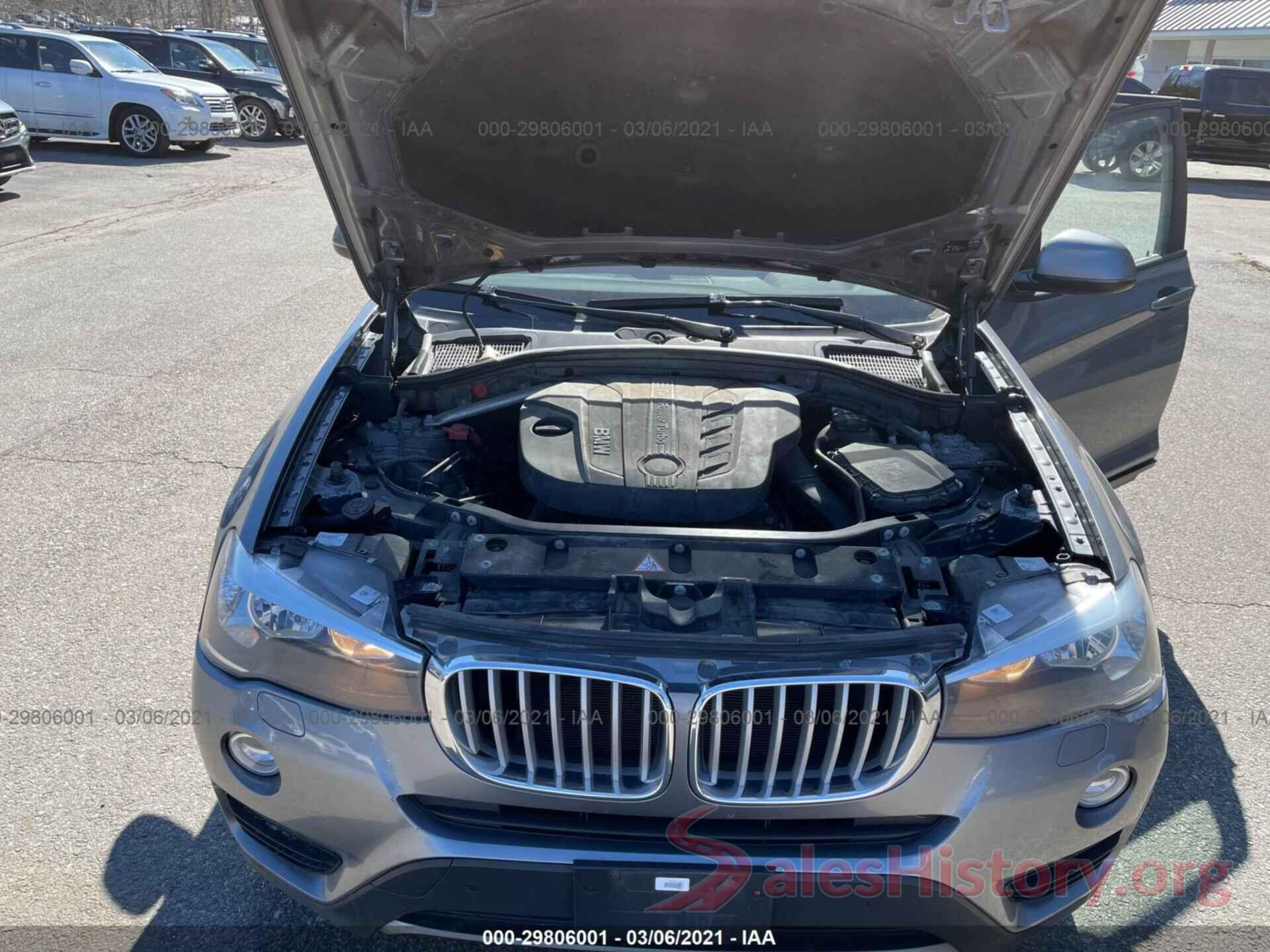 5UXWY3C57G0N87141 2016 BMW X3