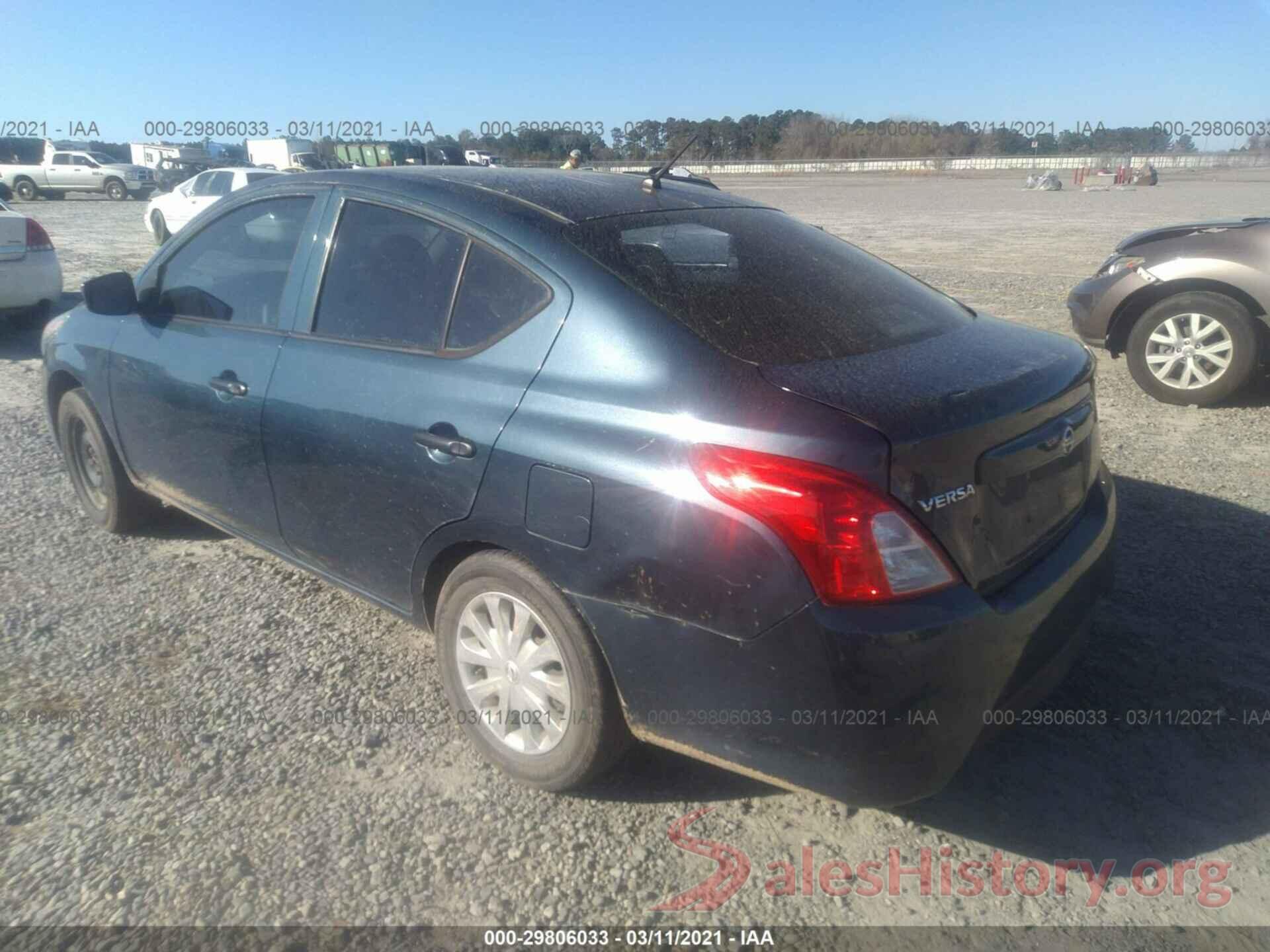 3N1CN7AP0GL867126 2016 NISSAN VERSA