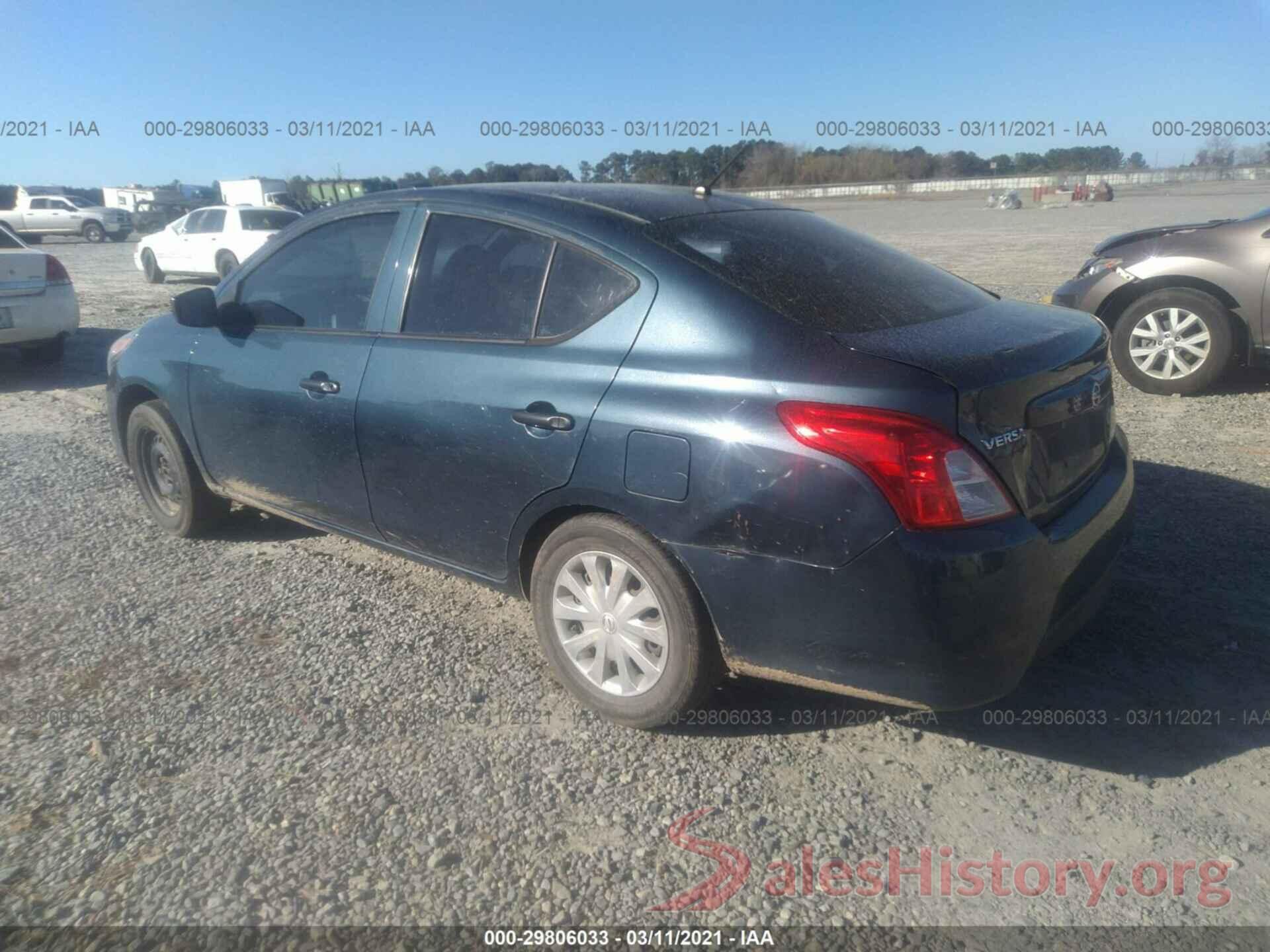 3N1CN7AP0GL867126 2016 NISSAN VERSA