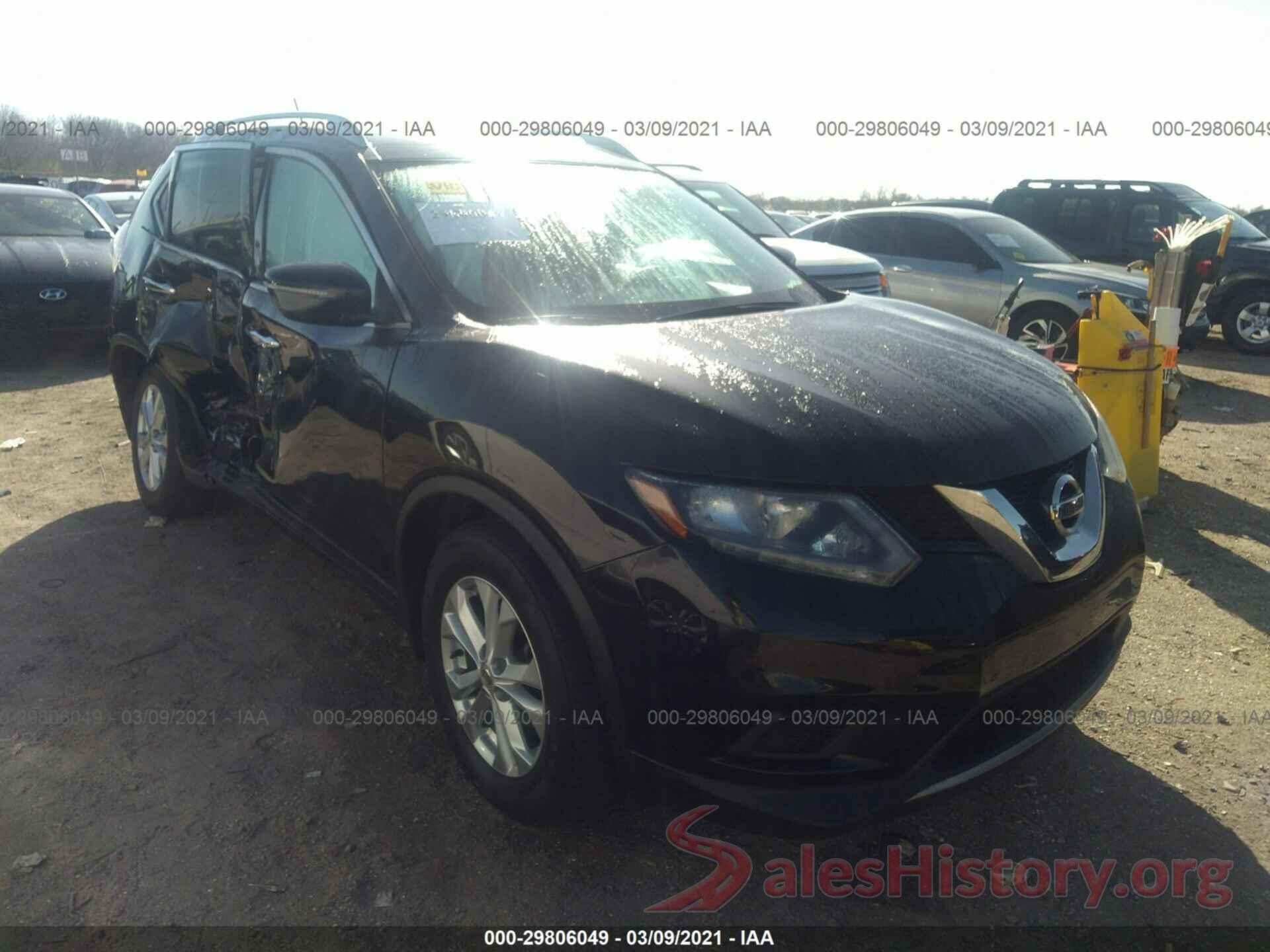 KNMAT2MT0GP727460 2016 NISSAN ROGUE