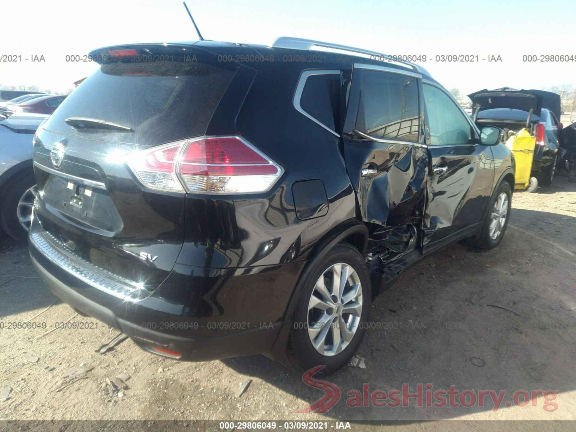 KNMAT2MT0GP727460 2016 NISSAN ROGUE