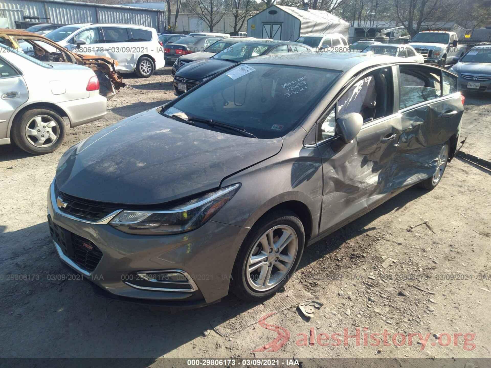 1G1BE5SM7H7218259 2017 CHEVROLET CRUZE