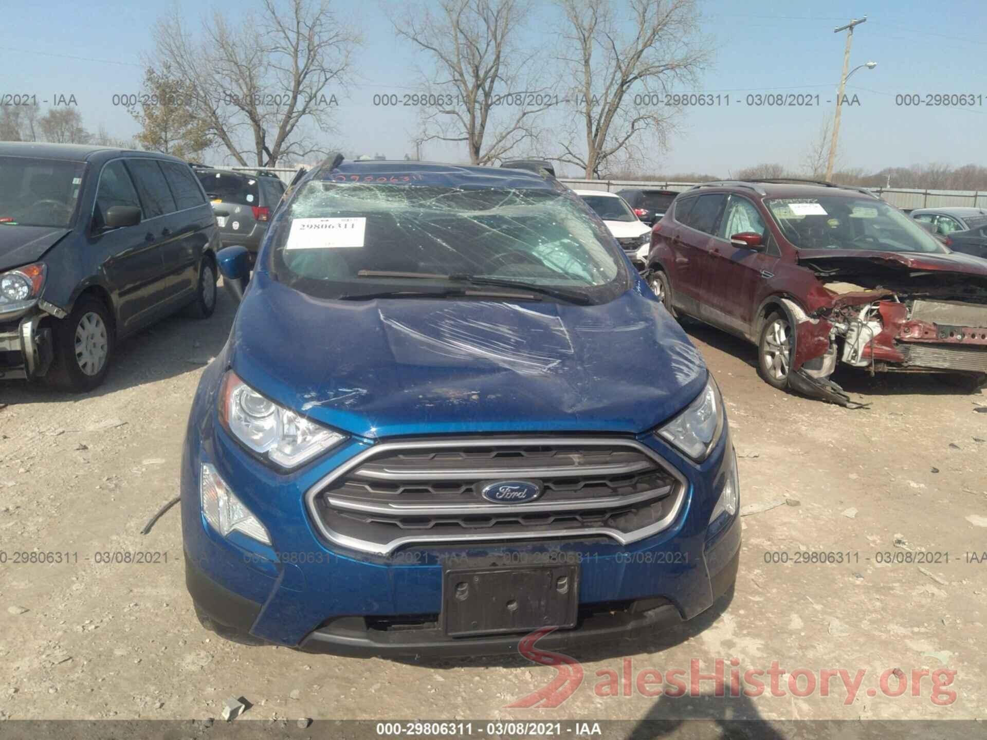 MAJ3S2GE9KC294946 2019 FORD ECOSPORT