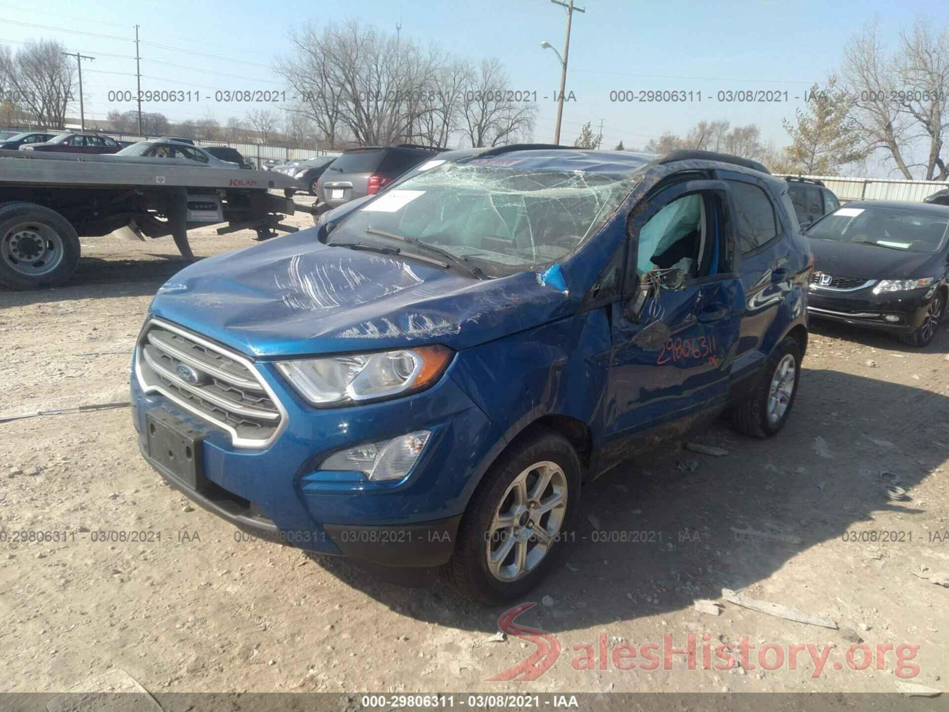 MAJ3S2GE9KC294946 2019 FORD ECOSPORT