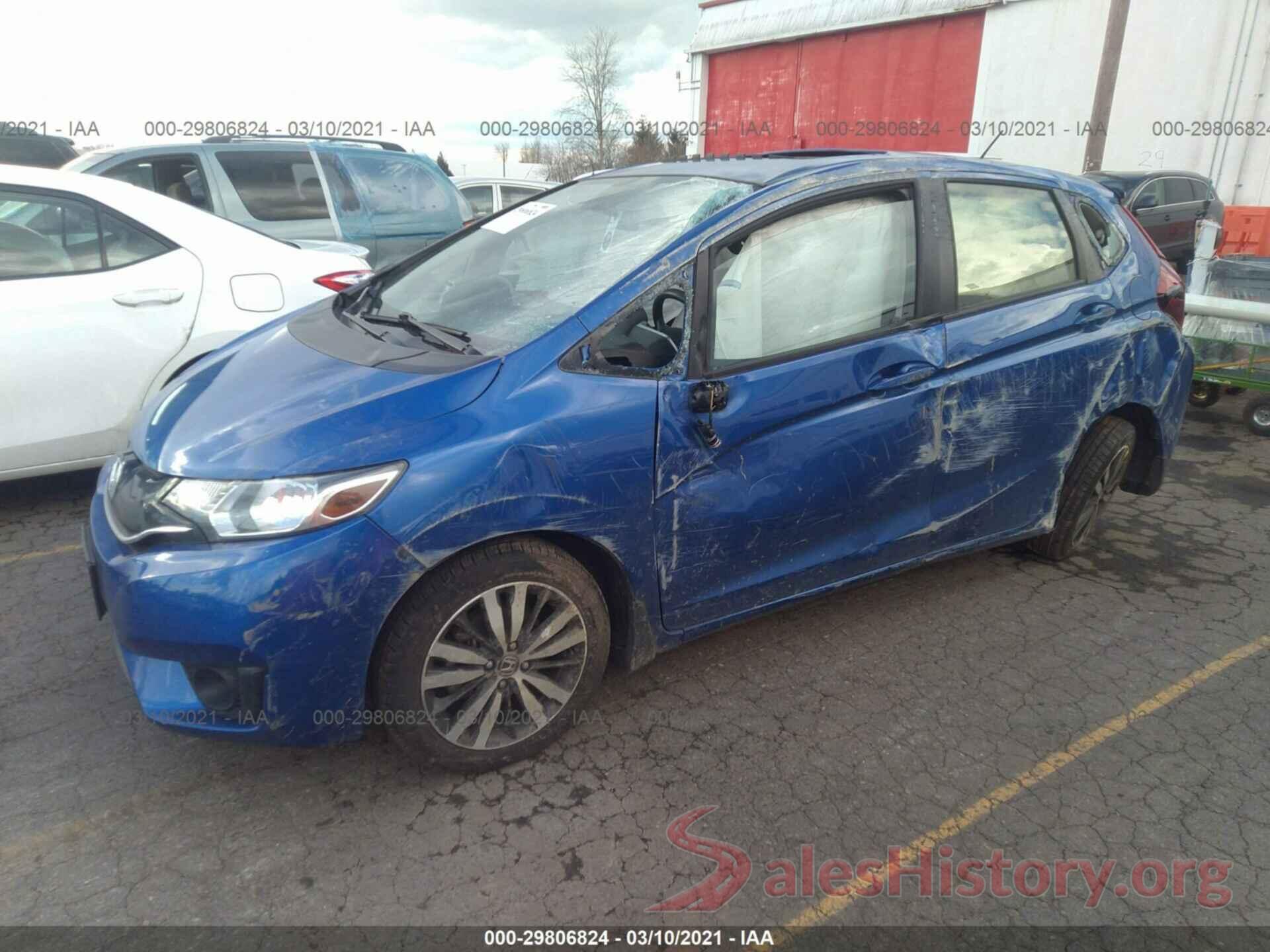 JHMGK5H7XGX033577 2016 HONDA FIT