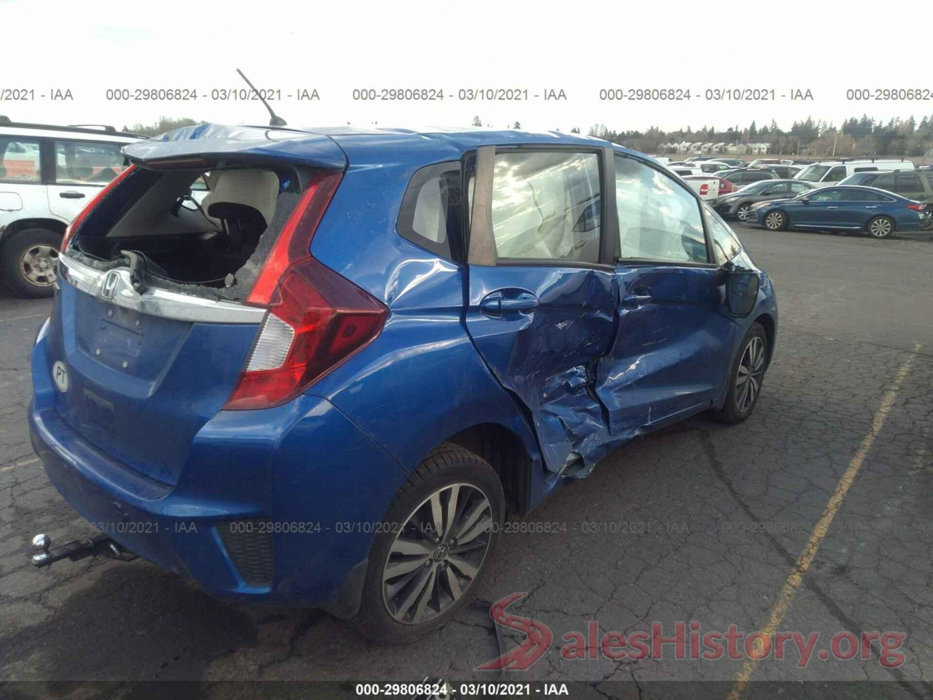 JHMGK5H7XGX033577 2016 HONDA FIT