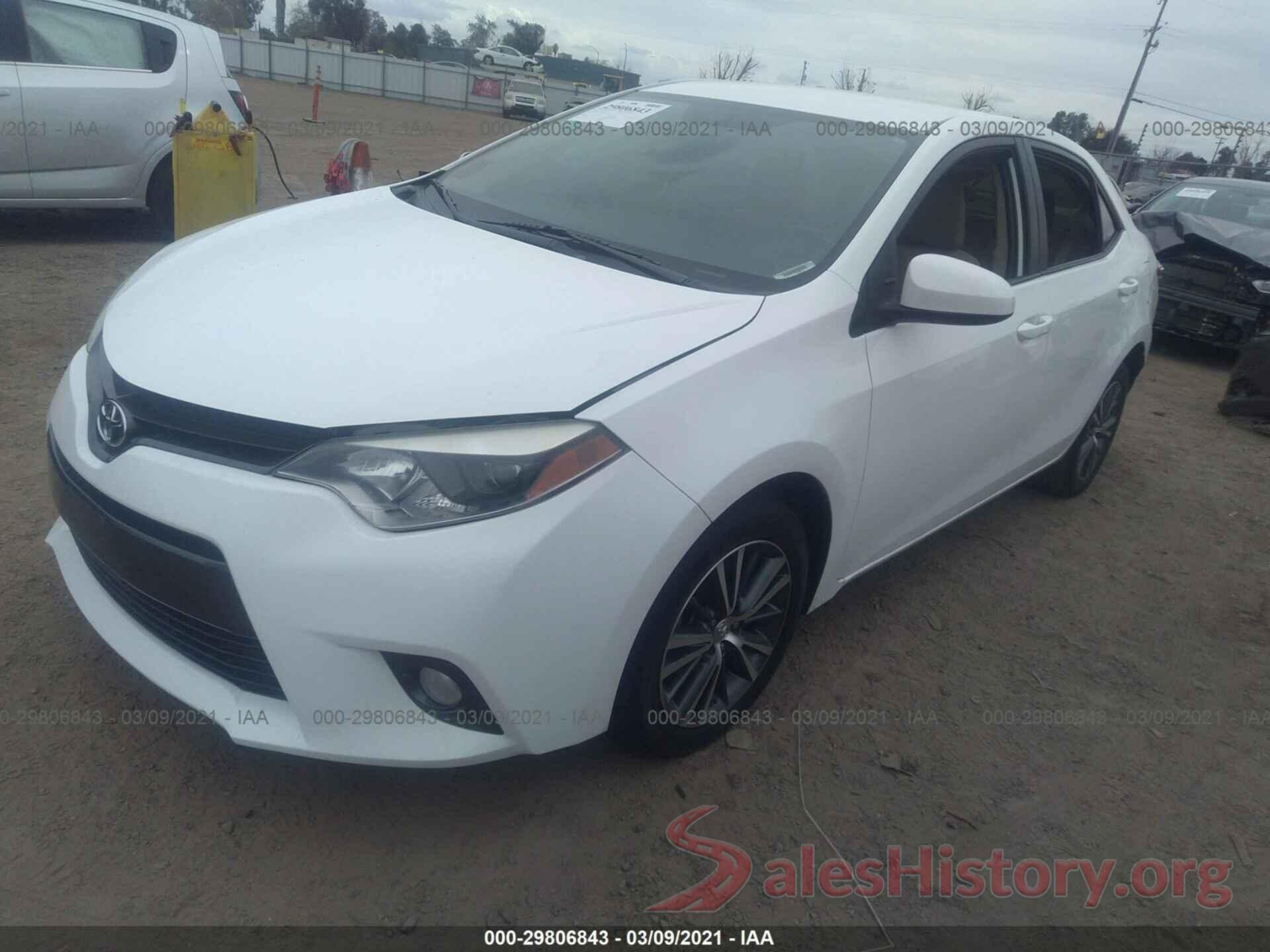 5YFBURHE9GP458363 2016 TOYOTA COROLLA