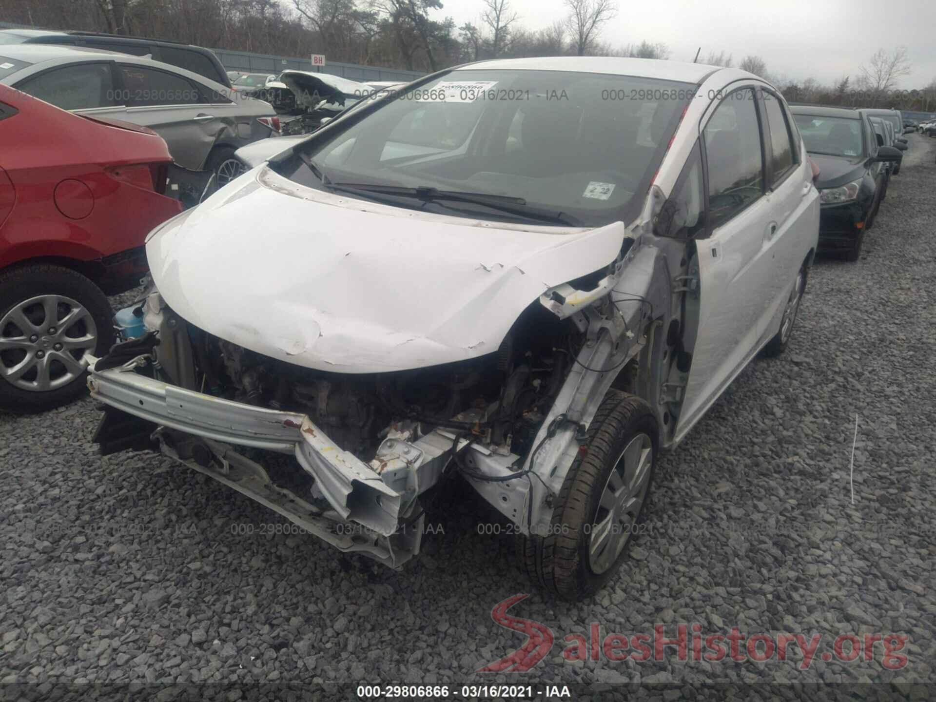 JHMGK5H5XHS013973 2017 HONDA FIT