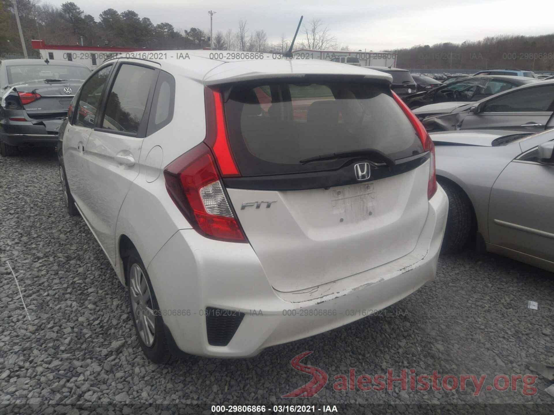 JHMGK5H5XHS013973 2017 HONDA FIT