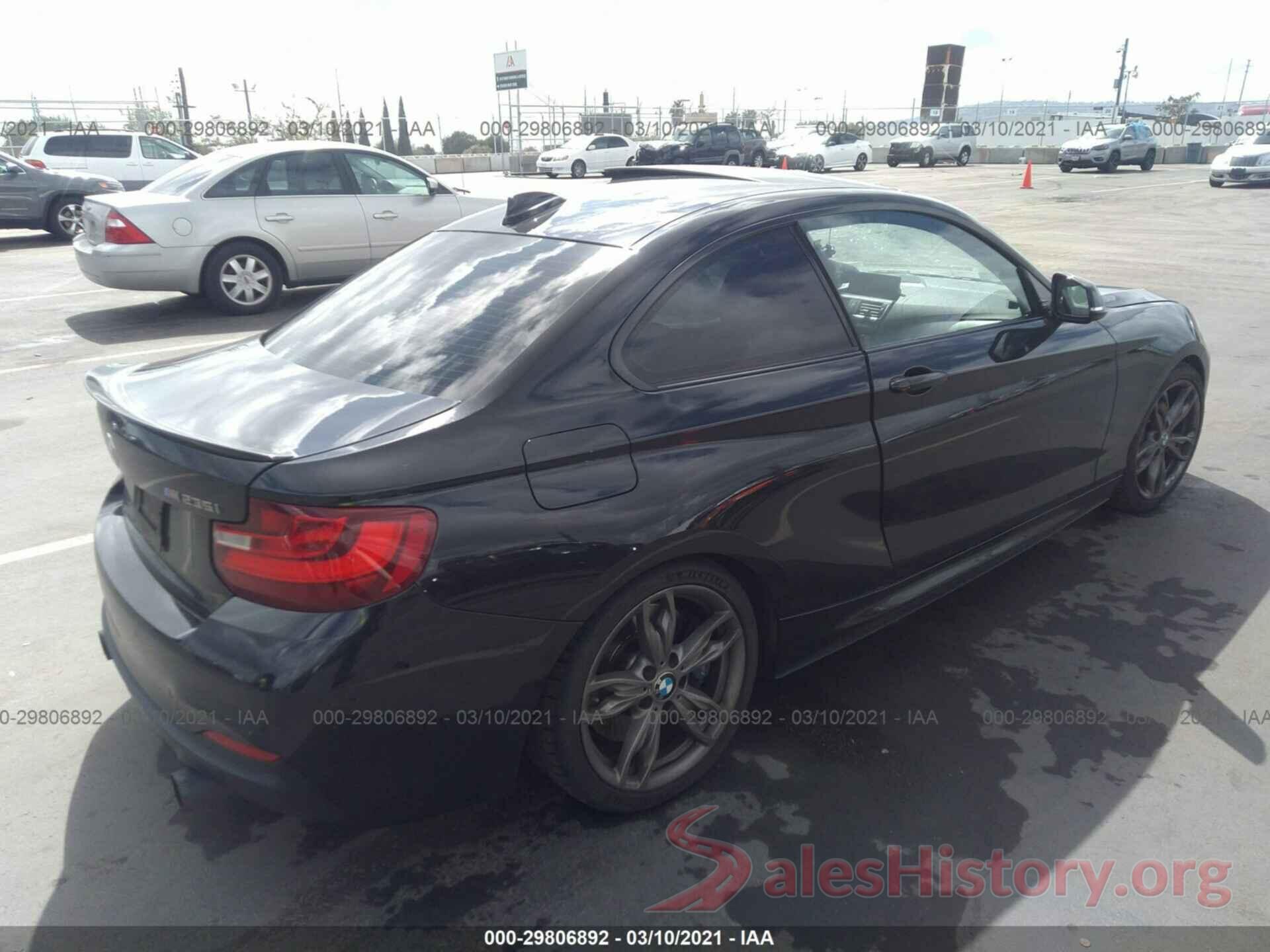 WBA1J7C54GV289900 2016 BMW 2 SERIES