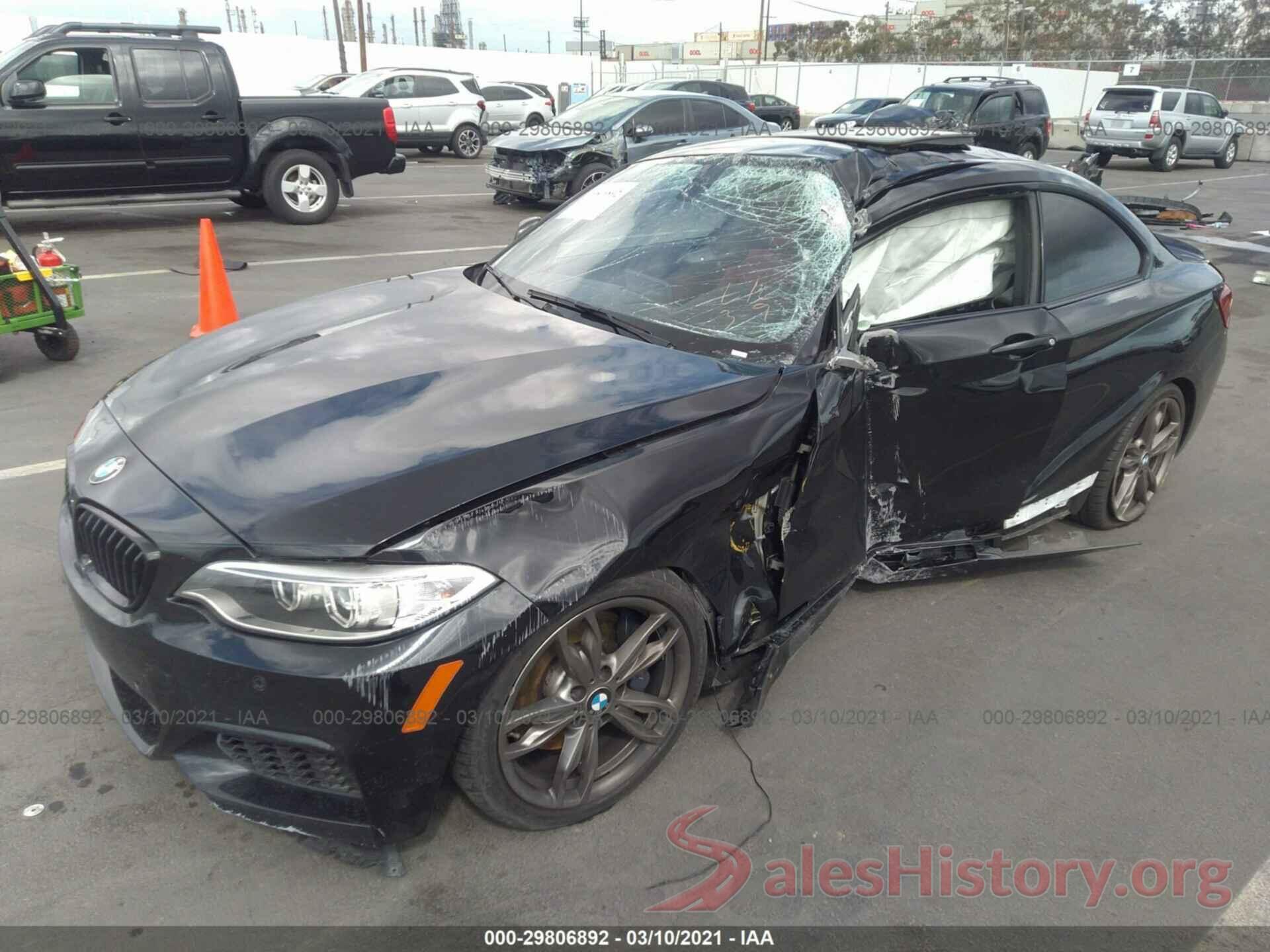 WBA1J7C54GV289900 2016 BMW 2 SERIES