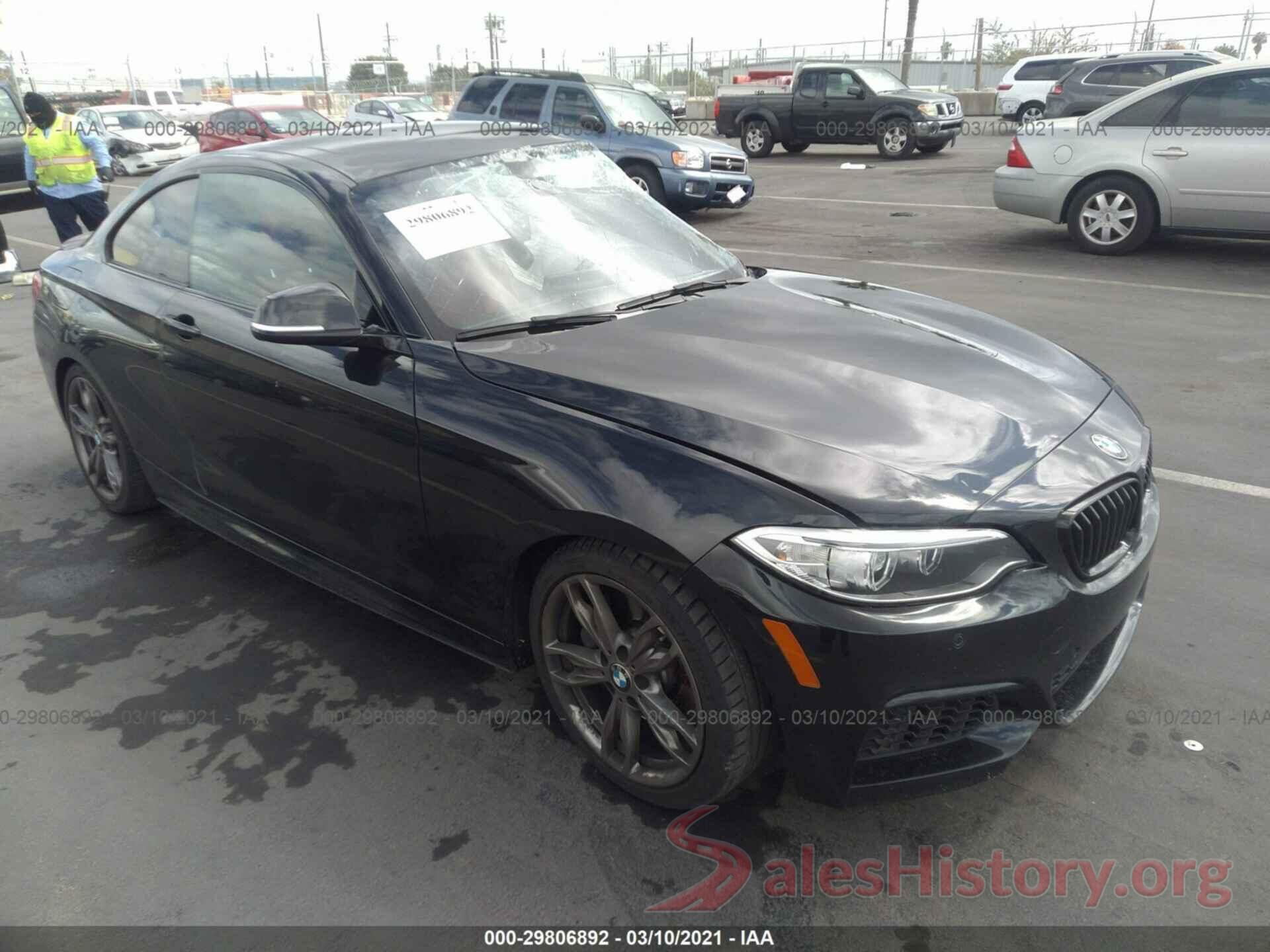 WBA1J7C54GV289900 2016 BMW 2 SERIES