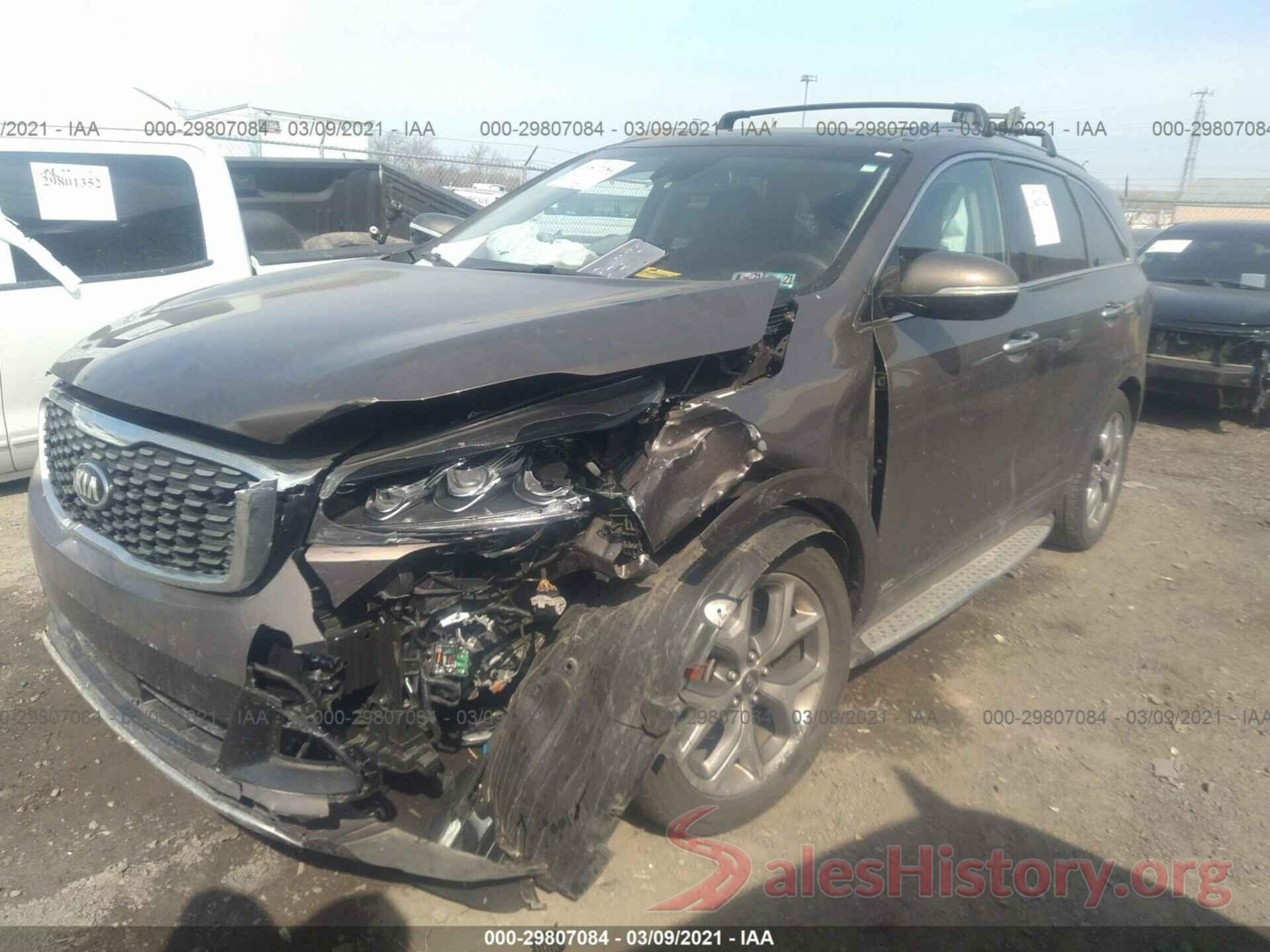 5XYPKDA52KG443970 2019 KIA SORENTO