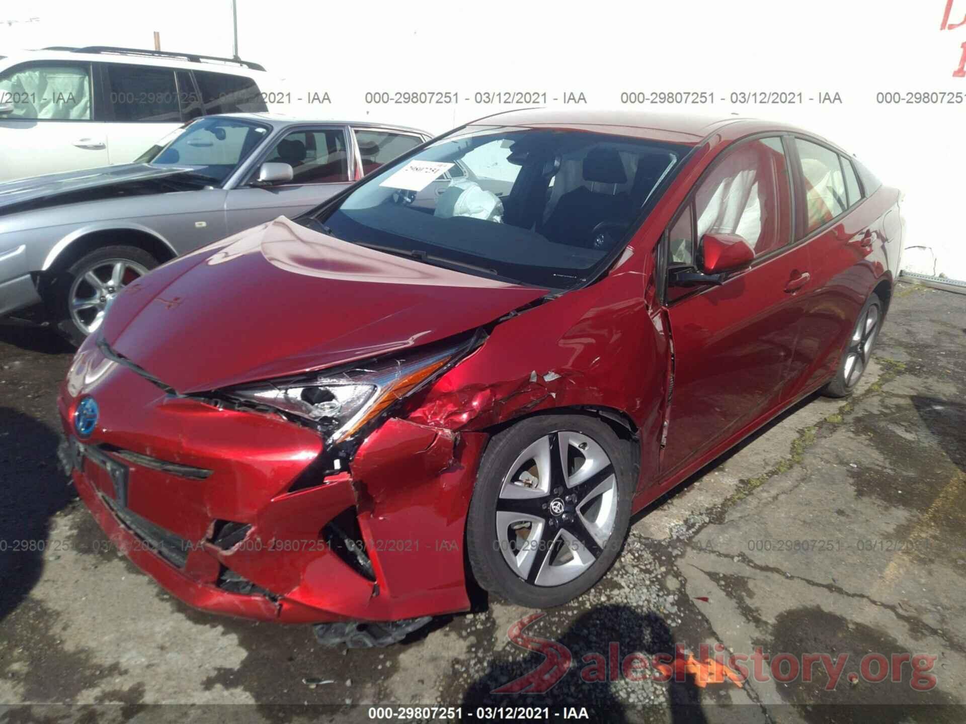 JTDKARFUXG3509607 2016 TOYOTA PRIUS