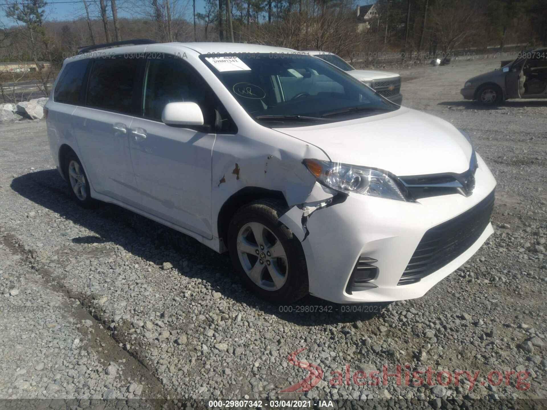 5TDKZ3DC9LS058260 2020 TOYOTA SIENNA