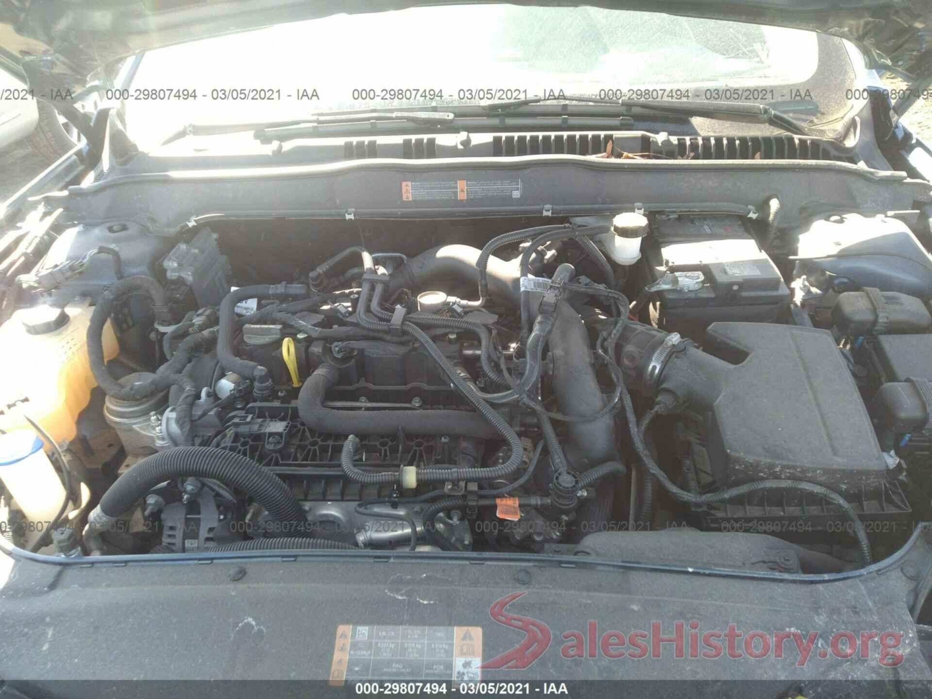 3FA6P0CDXKR270396 2019 FORD FUSION