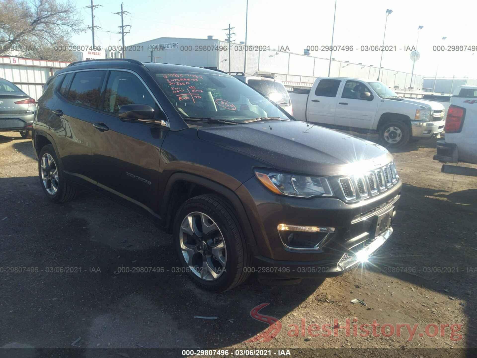 3C4NJDCB5LT111545 2020 JEEP COMPASS