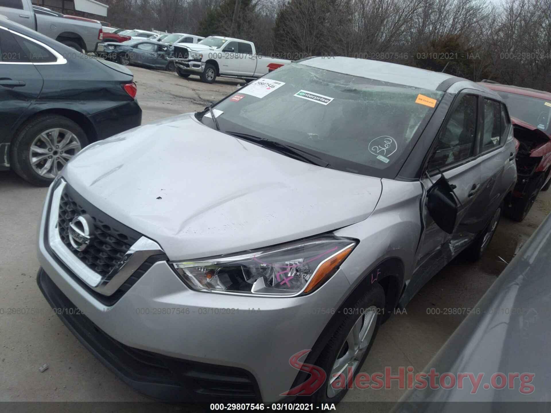 3N1CP5BVXLL506394 2020 NISSAN KICKS