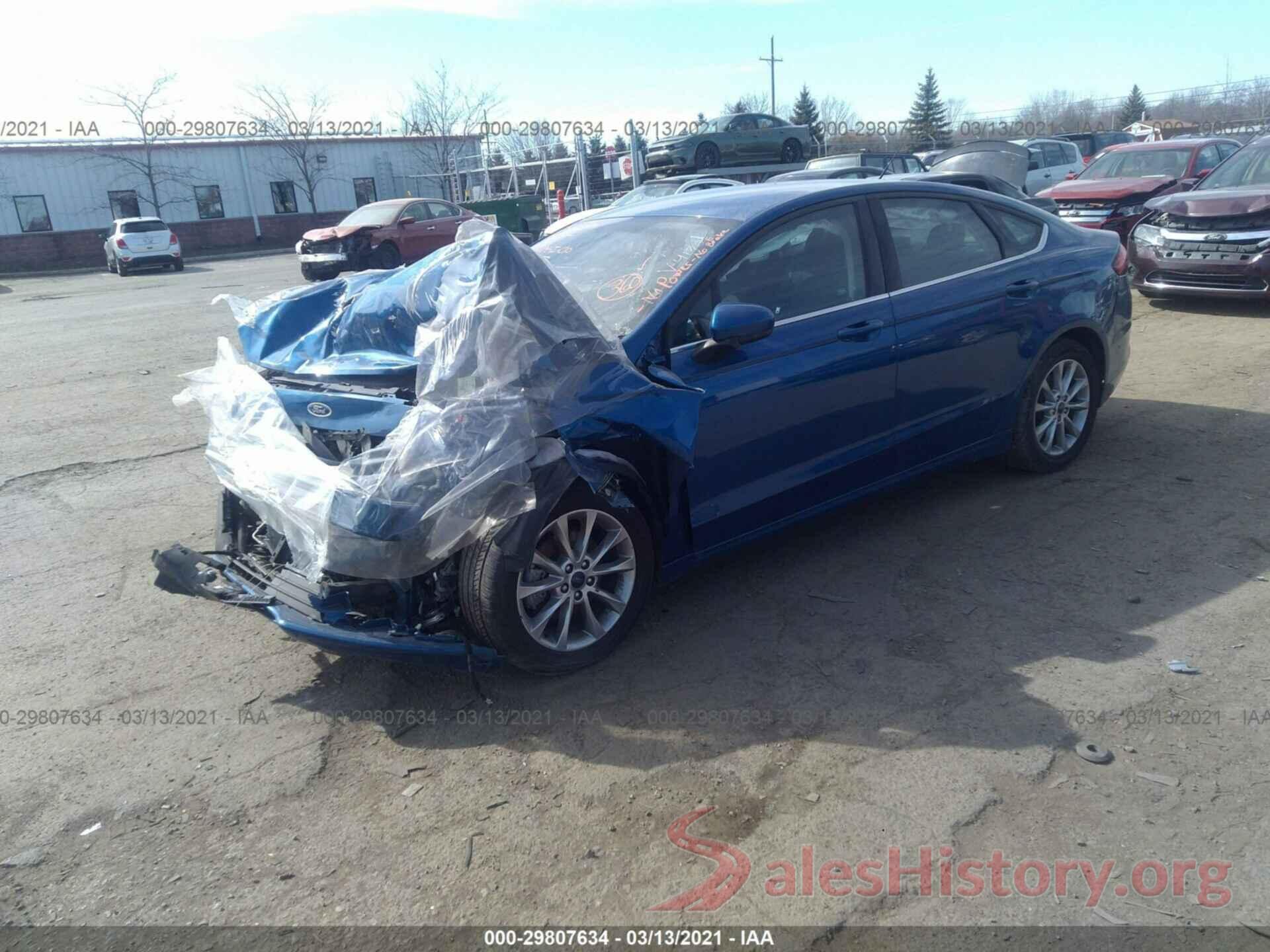 3FA6P0H78HR334172 2017 FORD FUSION