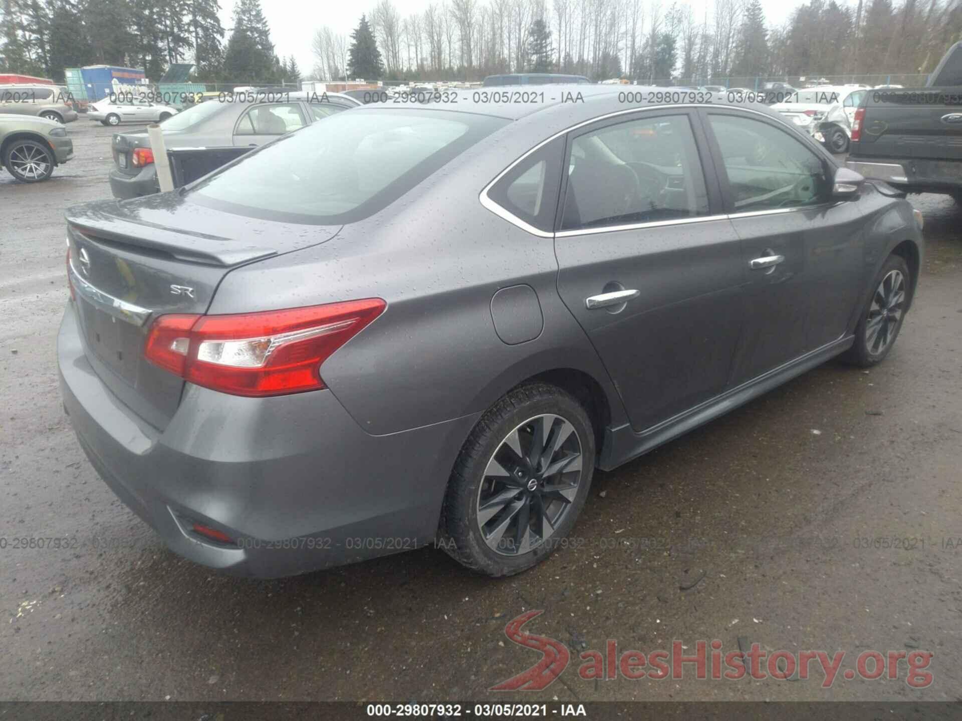 3N1AB7AP0KY321468 2019 NISSAN SENTRA