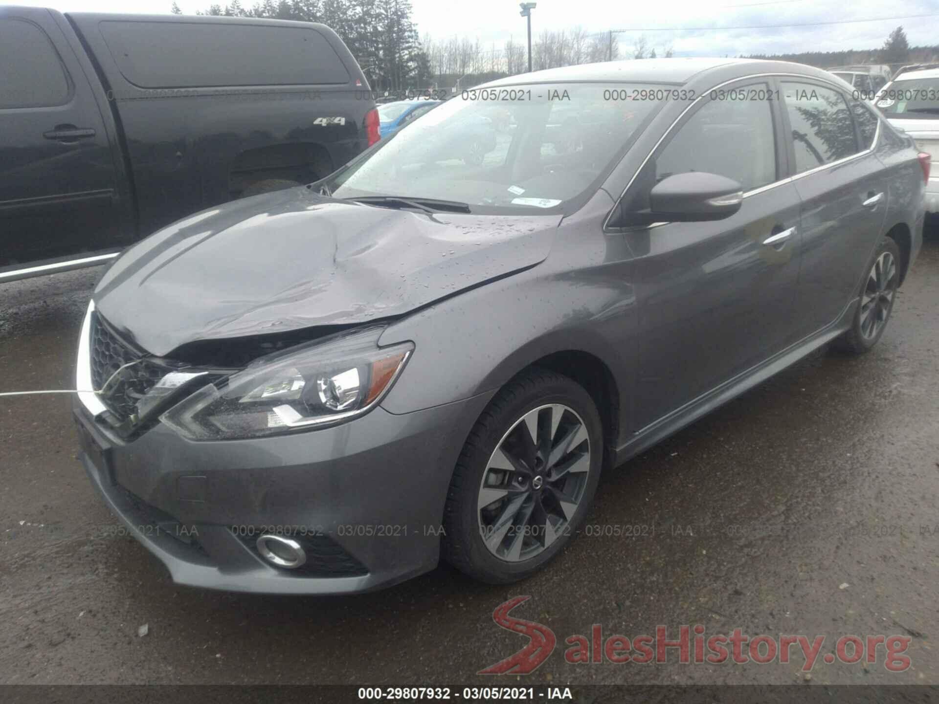 3N1AB7AP0KY321468 2019 NISSAN SENTRA