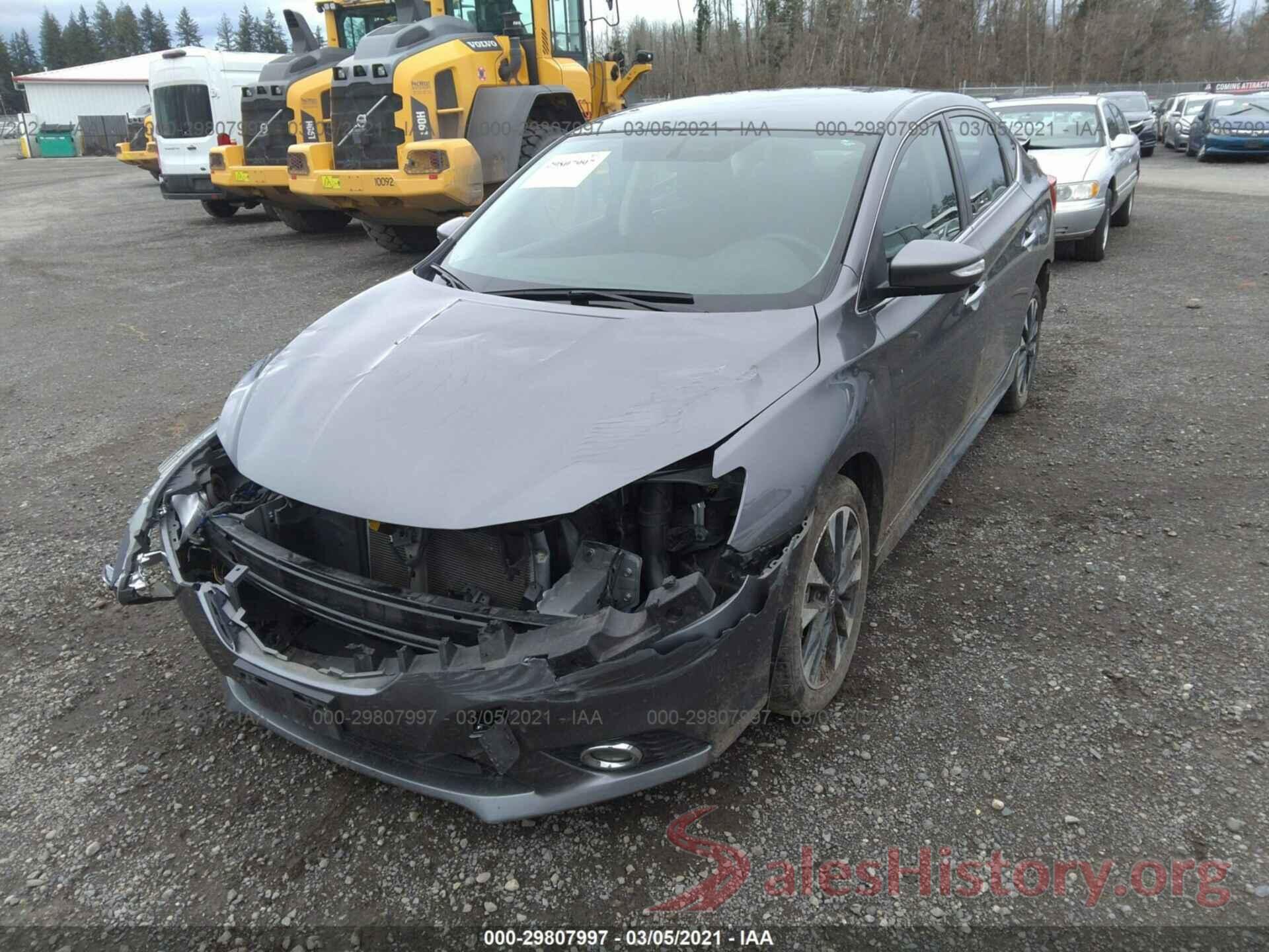 3N1AB7AP7KY325291 2019 NISSAN SENTRA