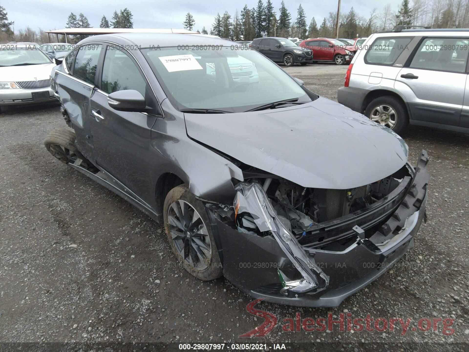 3N1AB7AP7KY325291 2019 NISSAN SENTRA