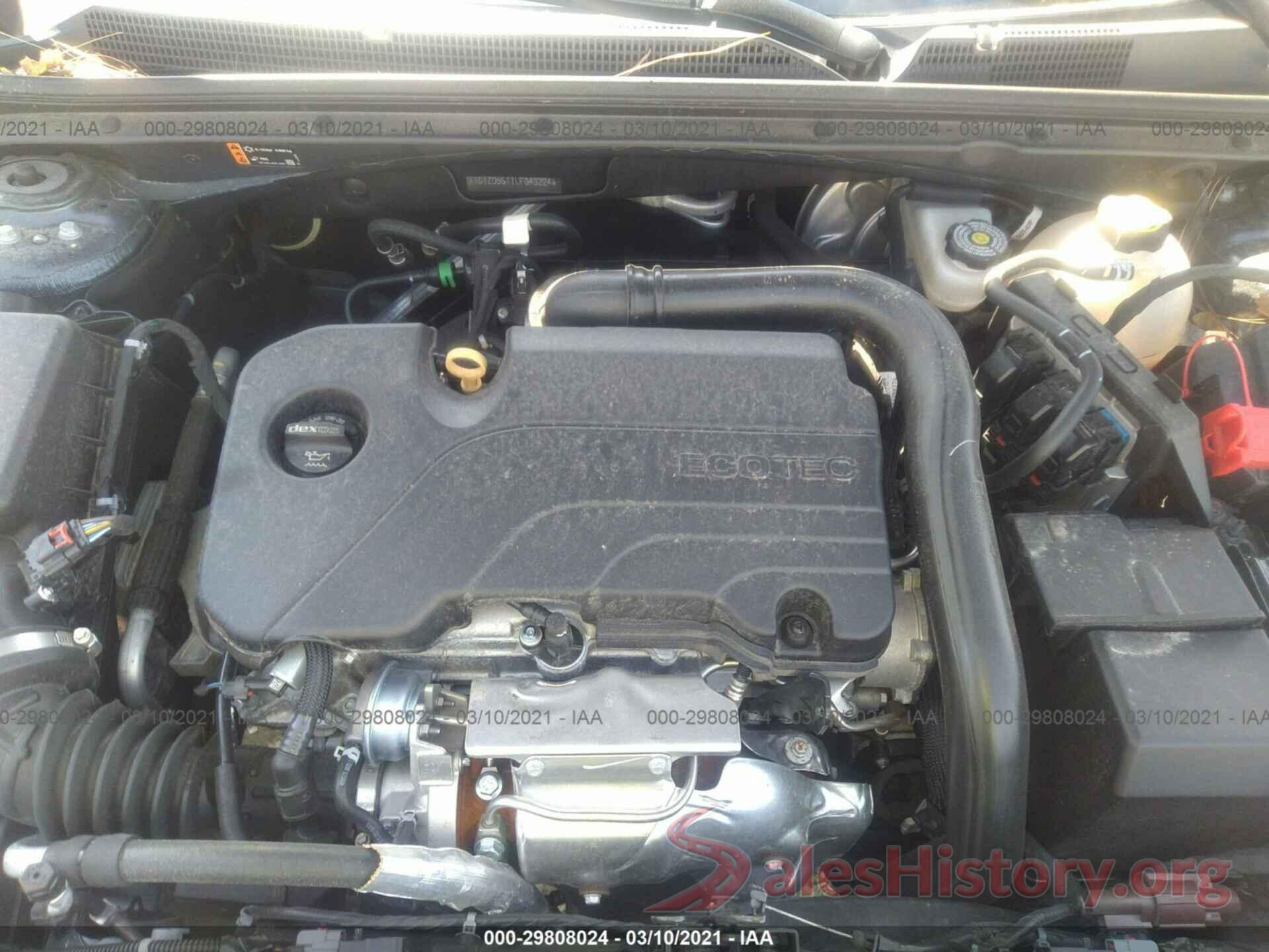 1G1ZD5ST1LF043224 2020 CHEVROLET MALIBU