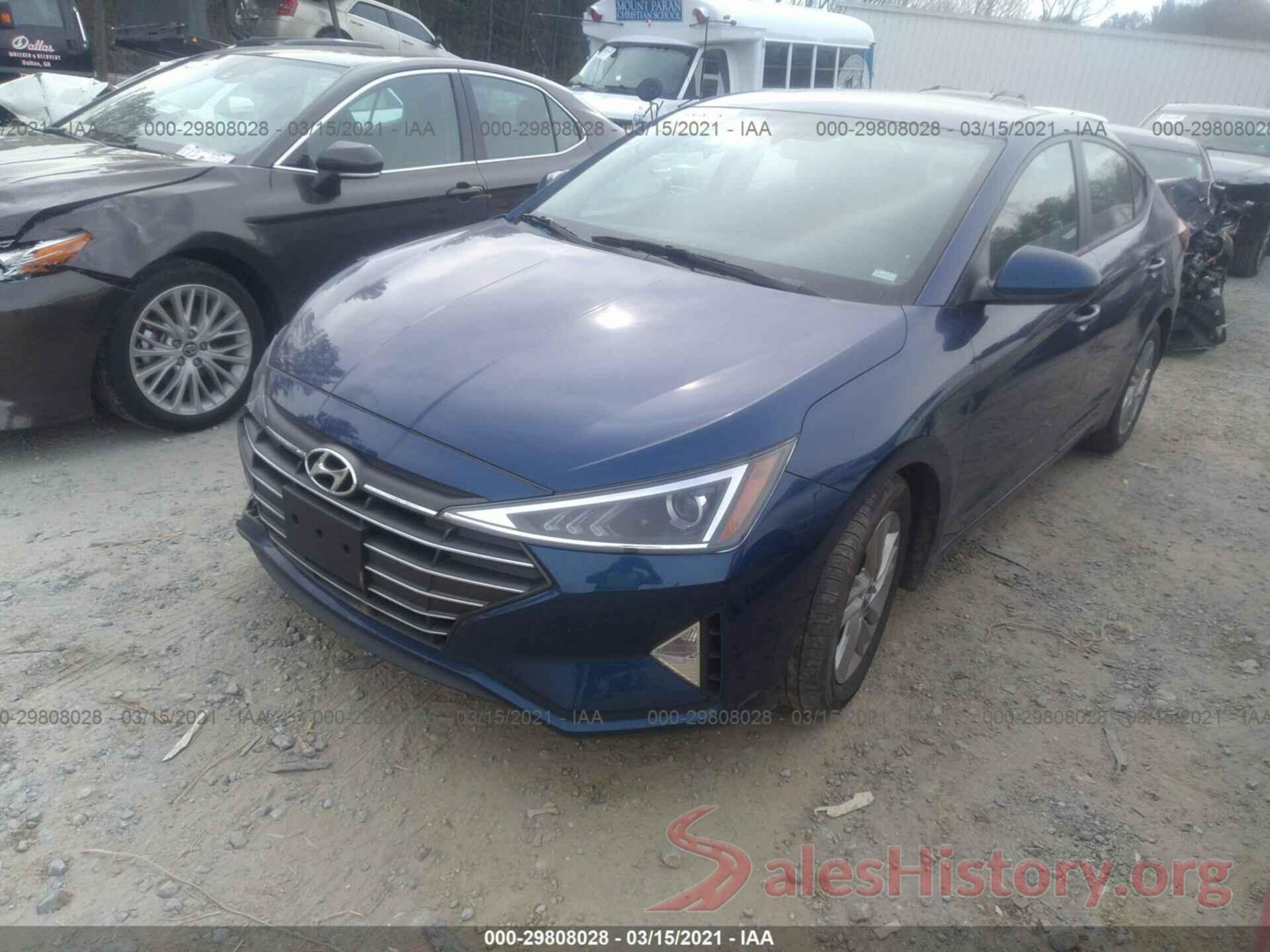 5NPD84LF2LH577539 2020 HYUNDAI ELANTRA