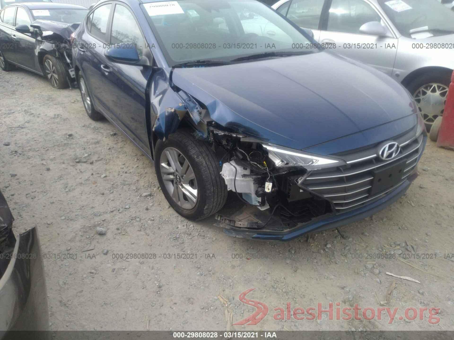 5NPD84LF2LH577539 2020 HYUNDAI ELANTRA