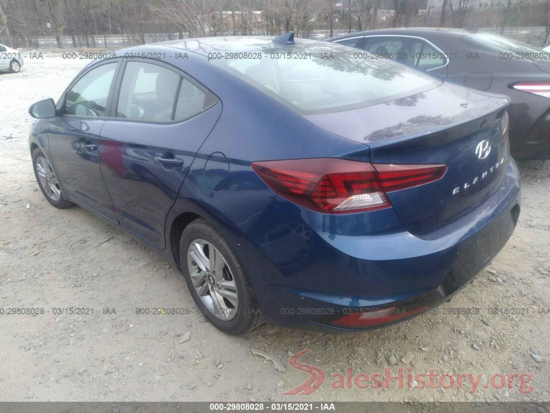 5NPD84LF2LH577539 2020 HYUNDAI ELANTRA