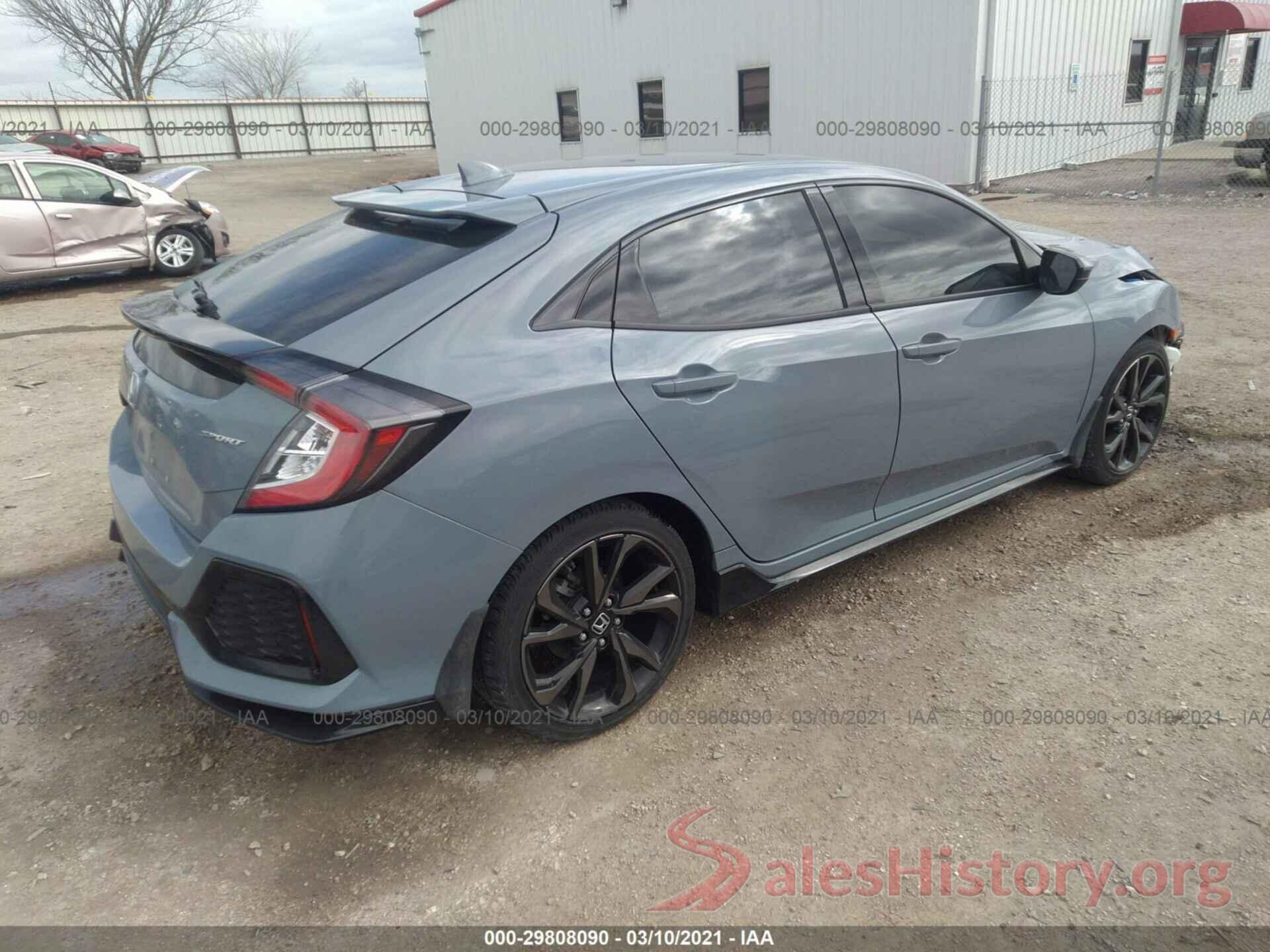 SHHFK7H44KU224833 2019 HONDA CIVIC HATCHBACK