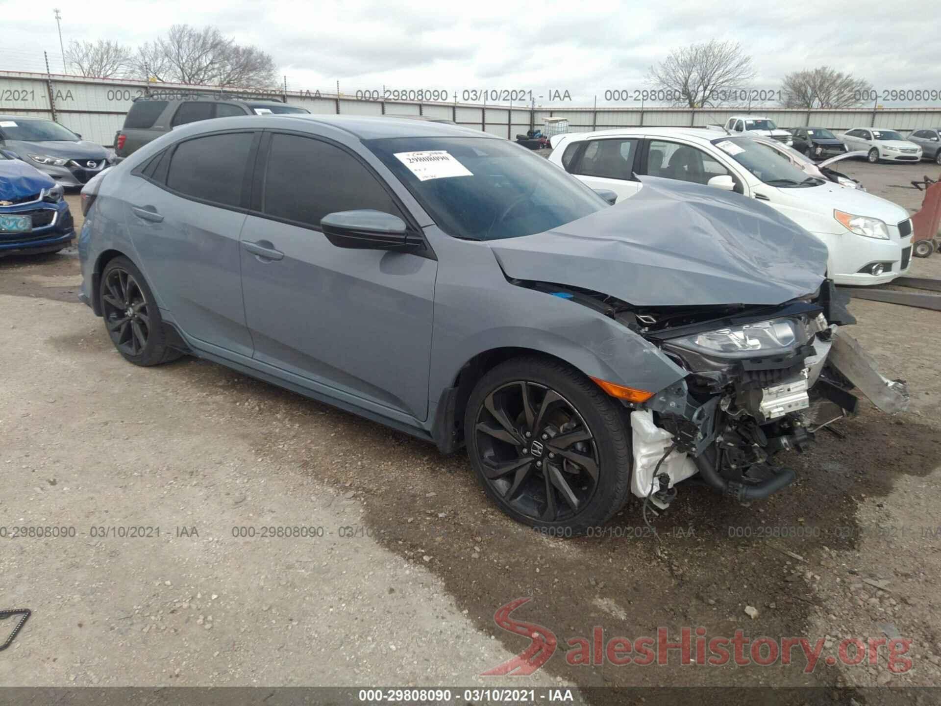 SHHFK7H44KU224833 2019 HONDA CIVIC HATCHBACK