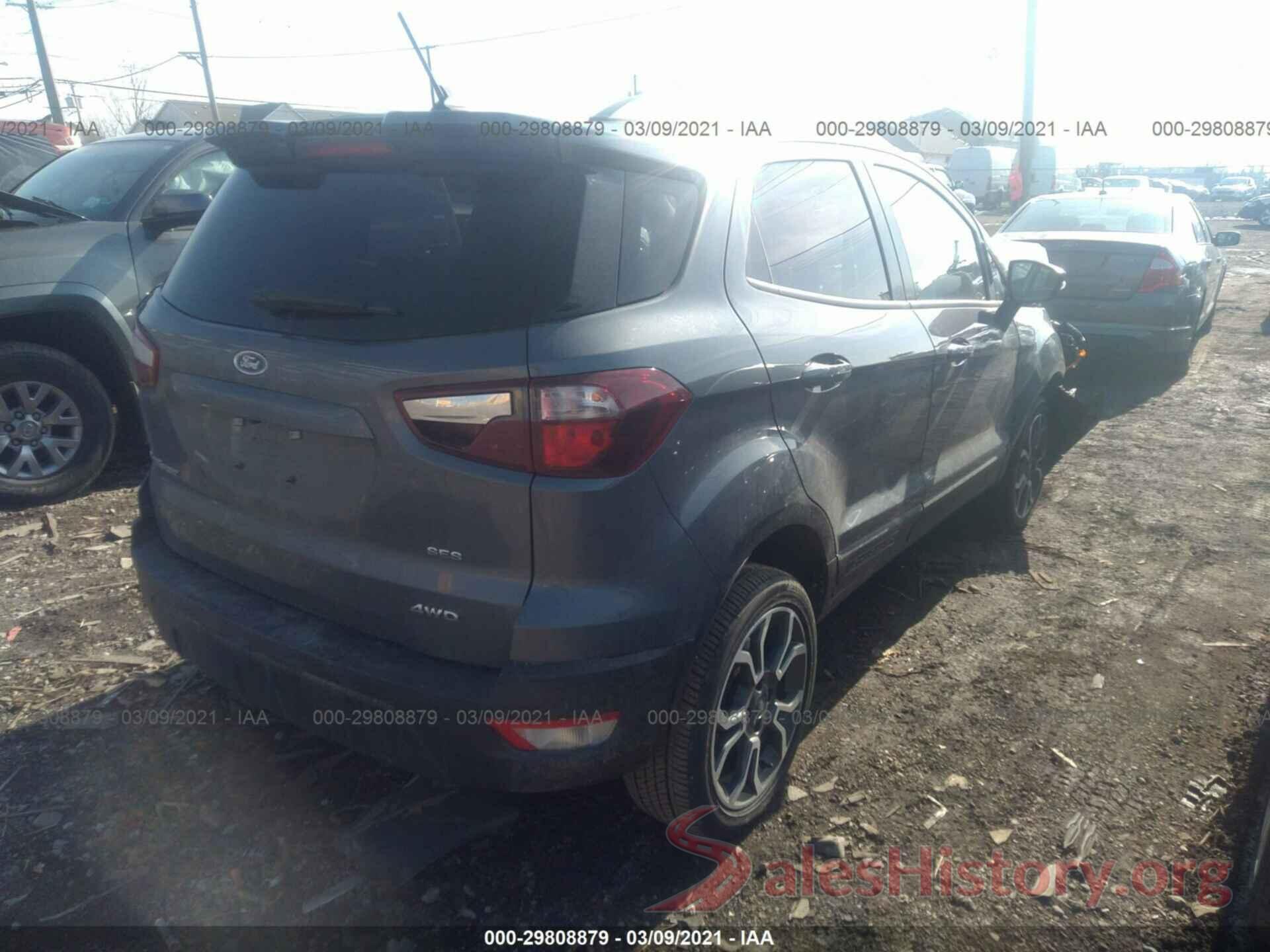 MAJ6S3JL6LC321581 2020 FORD ECOSPORT