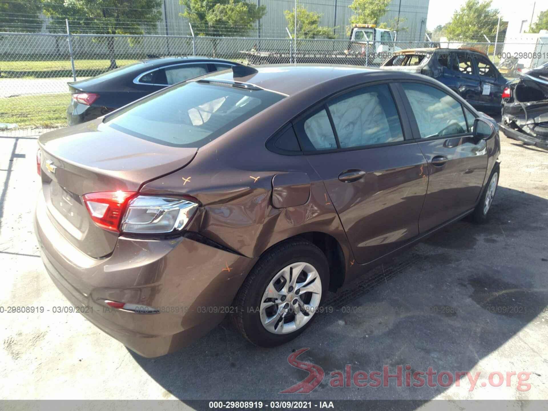 1G1BC5SM0K7137519 2019 CHEVROLET CRUZE