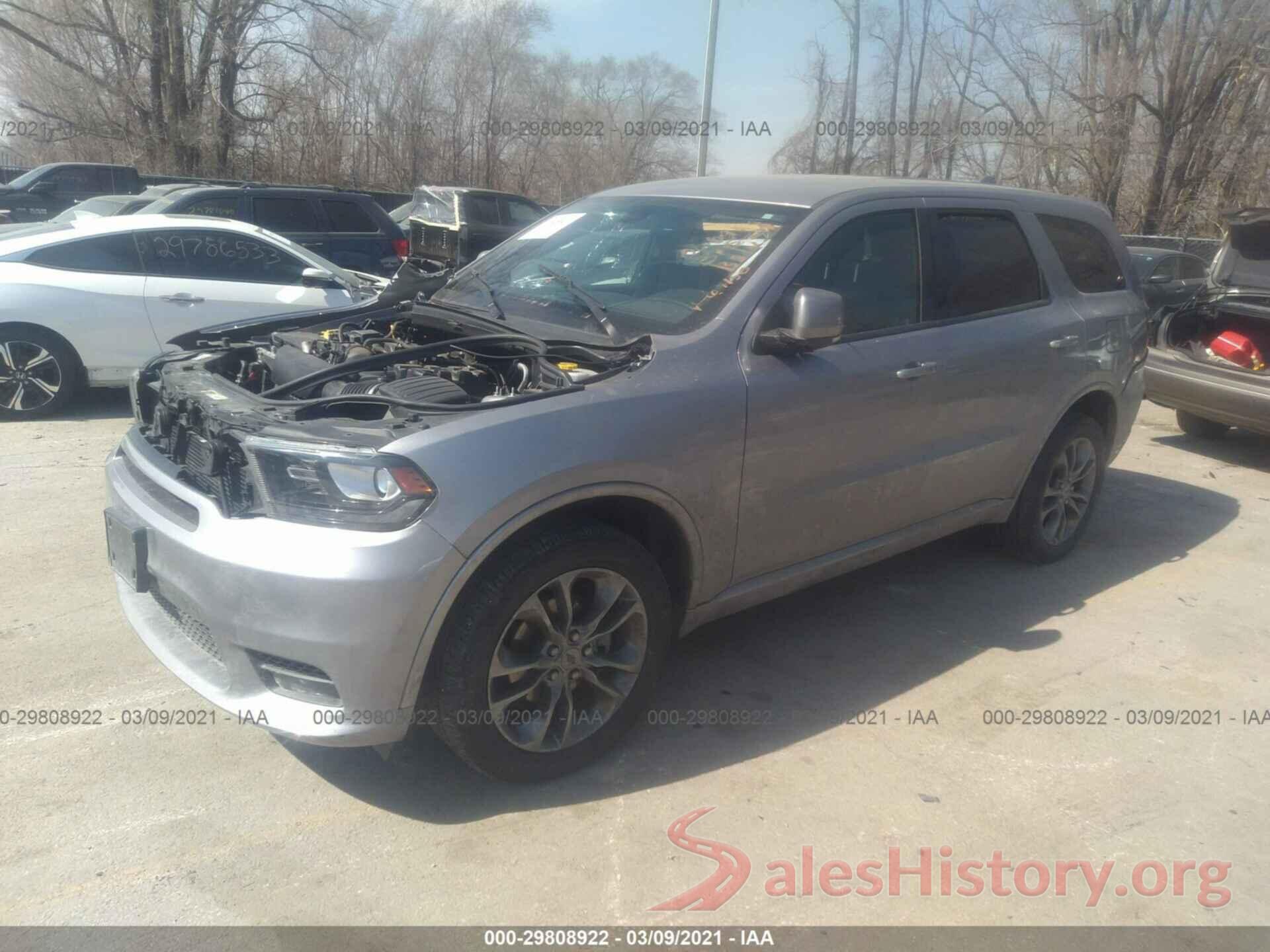 1C4RDJDG2KC664150 2019 DODGE DURANGO