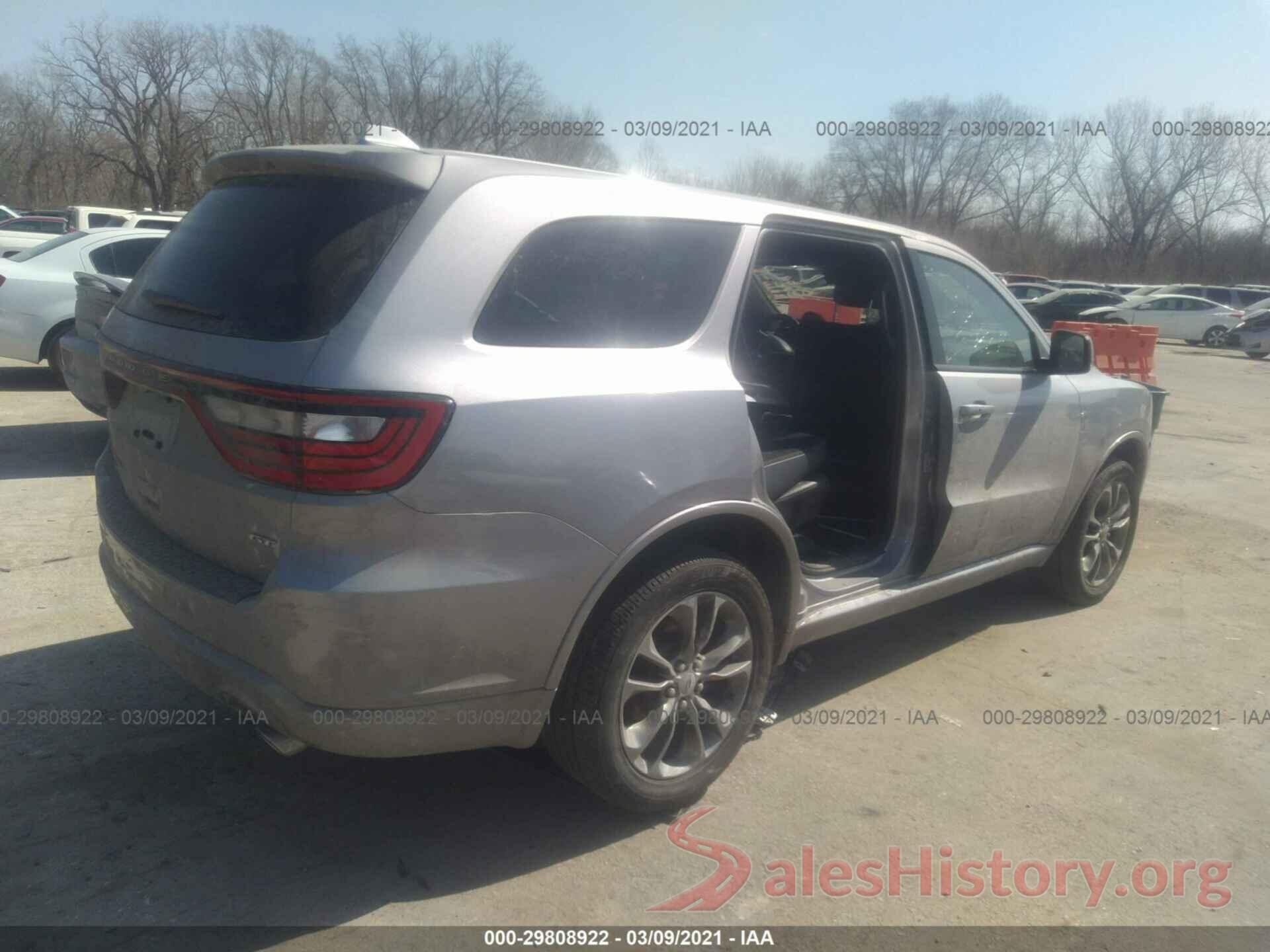 1C4RDJDG2KC664150 2019 DODGE DURANGO