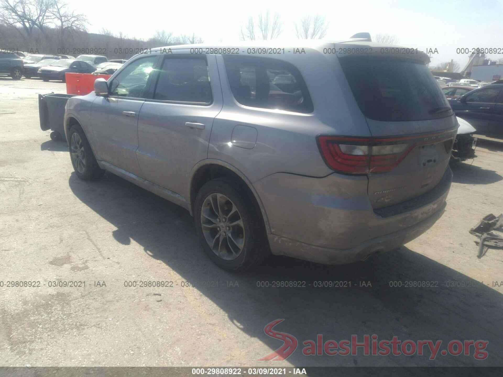 1C4RDJDG2KC664150 2019 DODGE DURANGO