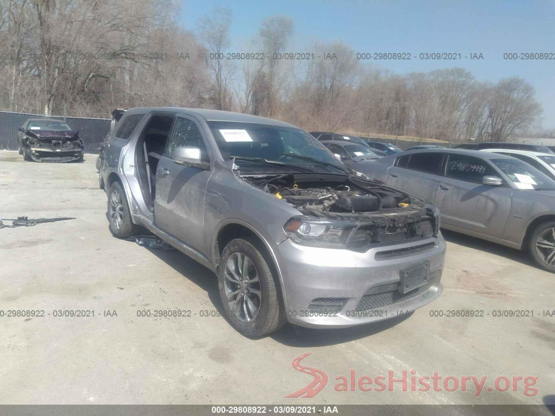 1C4RDJDG2KC664150 2019 DODGE DURANGO