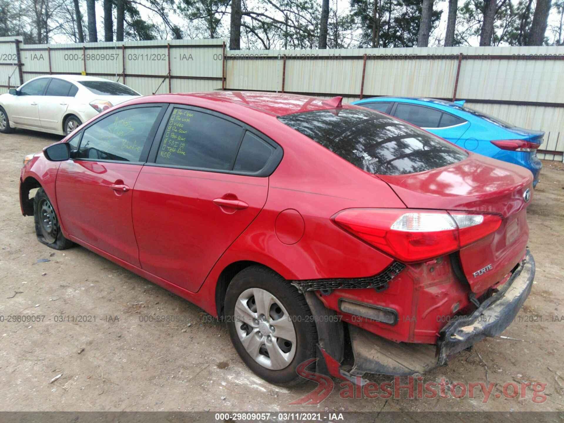 KNAFK4A65G5607505 2016 KIA FORTE